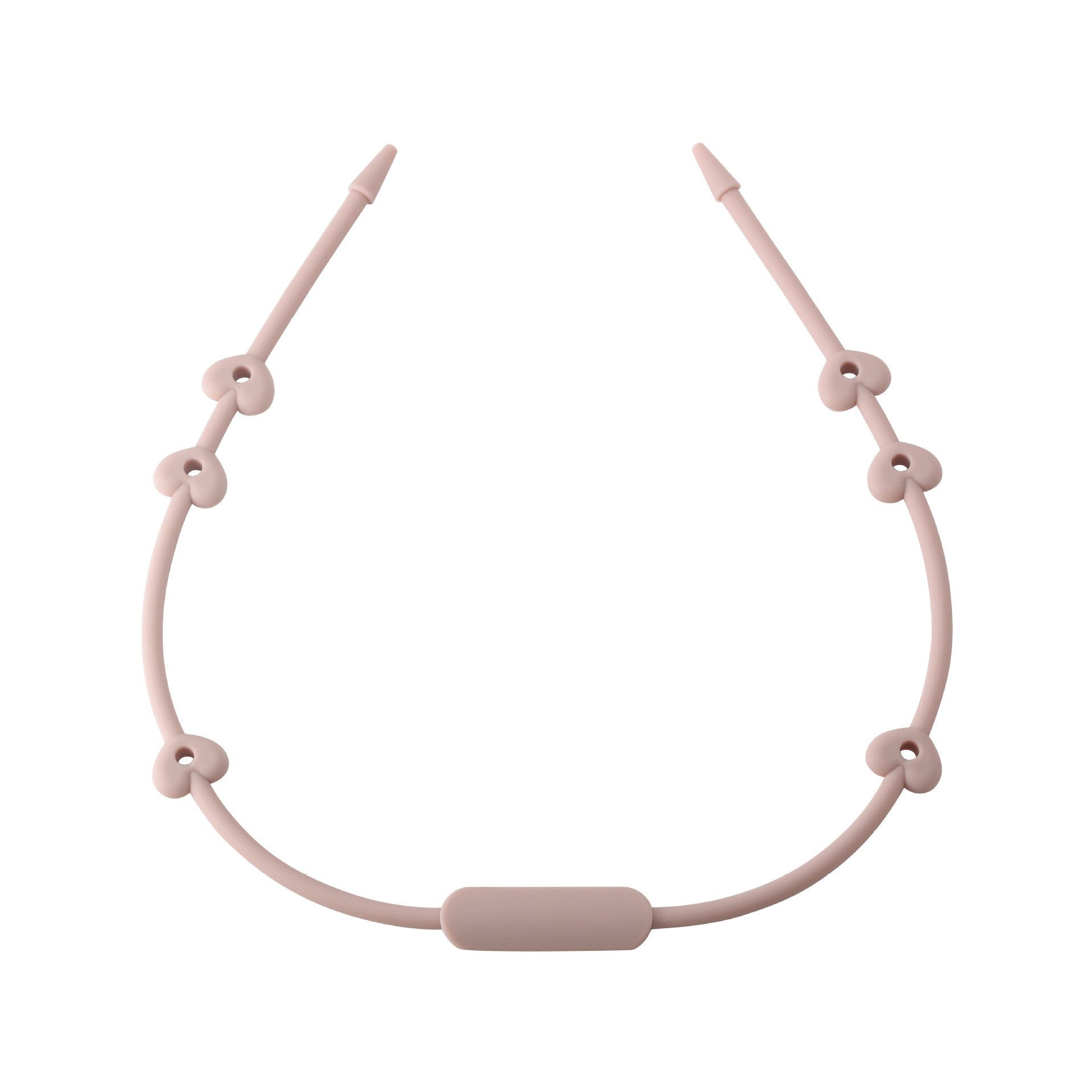 Coonoor Schnullerbefestigung Silikon Spielzeugstraps für Babys, Schnullerclip Set, (2-tlg), Für Kinderwagen Hochstuhl Autositz Fechten