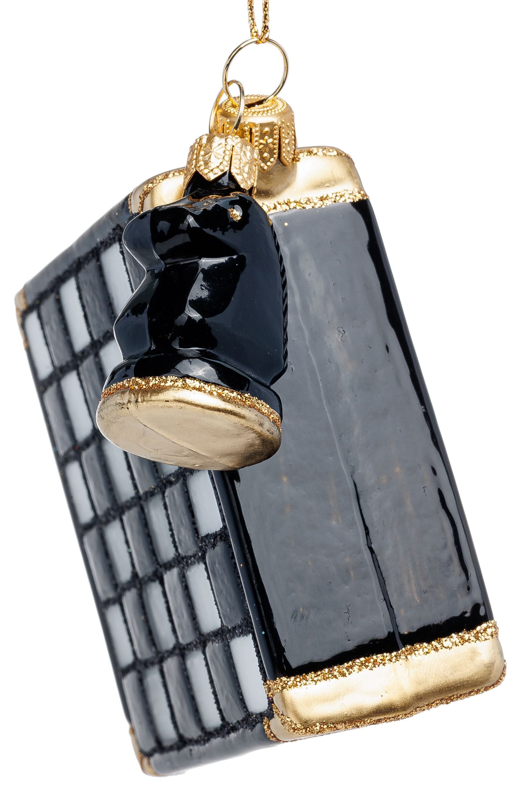 SIKORA Weihnachtsbaumkugel Schachbrett besondere Weihnachtskugel Glas Figur günstig online kaufen