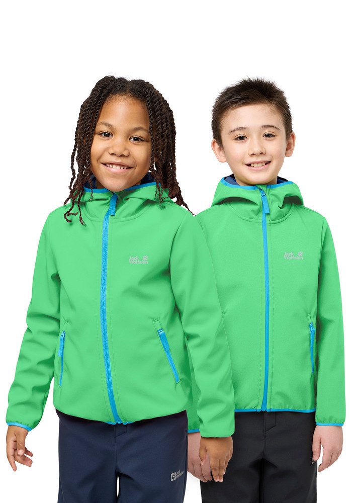 Jack Wolfskin Softshelljacke FOURWINDS JACKET KIDS