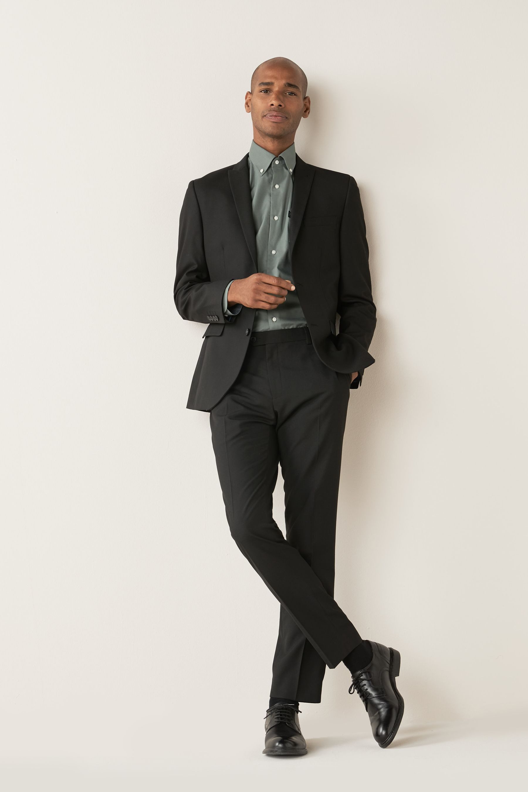 Next Baukastensakko Anzug mit zwei Knöpfen: Skinny Fit Jacke (1-tlg)