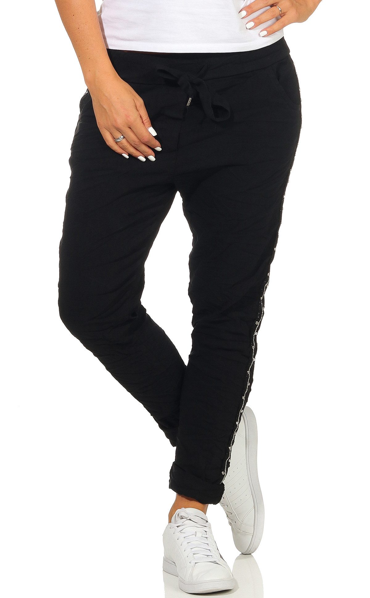 jogginghose damen jeansoptik