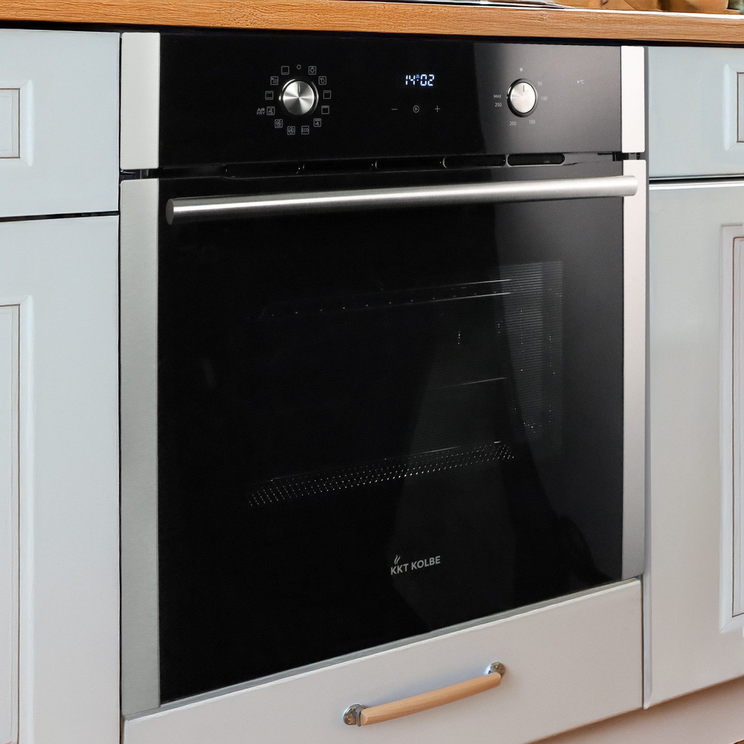 KKT KOLBE Einbaubackofen Backofen Elektroherd BO8810SS, DampfClean, 60 cm / Einbauherd / Kochmulde / Heißluft / AirFry / Katalyse