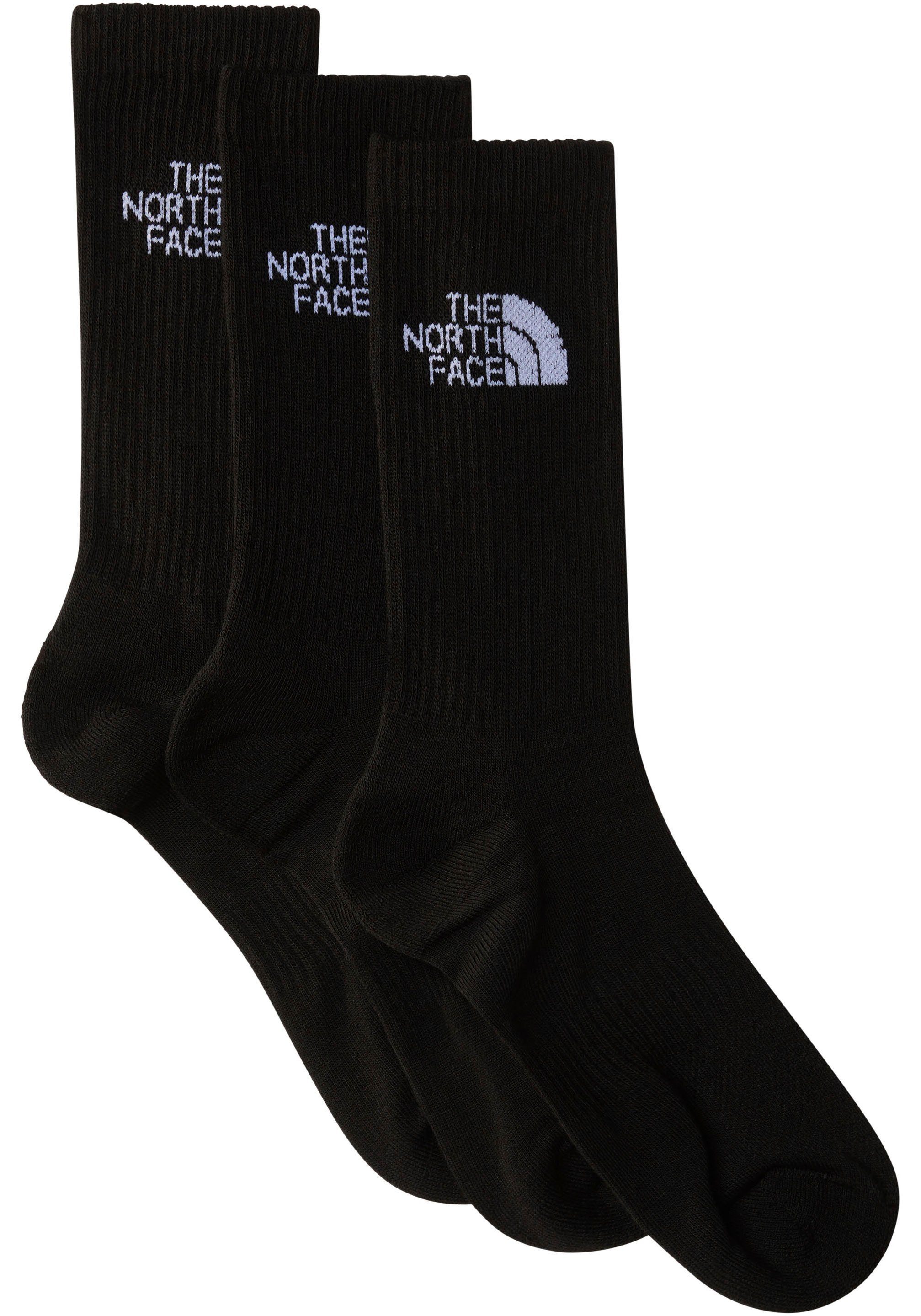 The North Face Sportsocken MULTI SPORT CUSH CREW SOCK 3P (3-Paar)