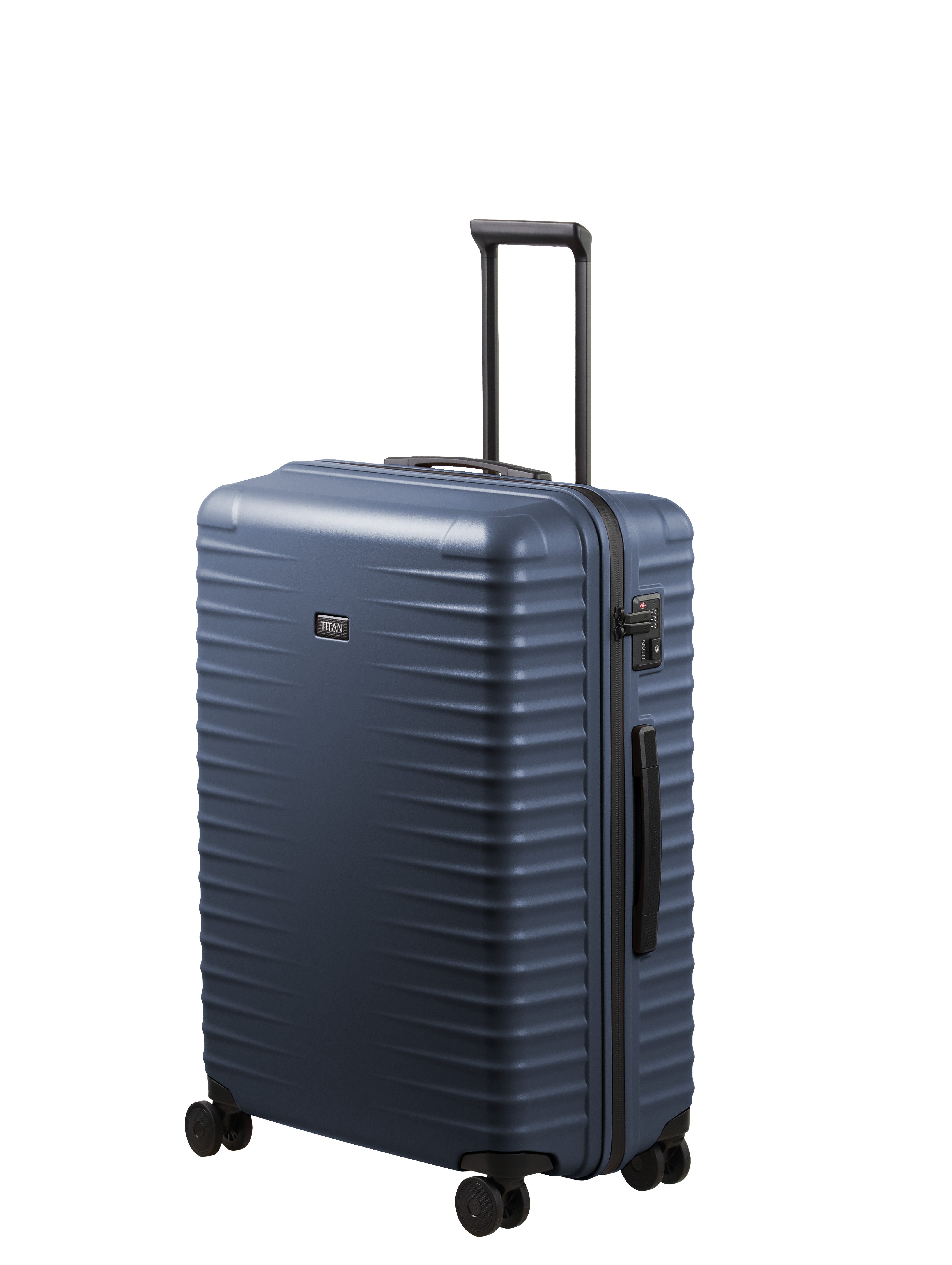 TITAN® Trolley UPGRADE Koffer Hartschale, 4 Rollen, mit kratzresistenter Oberfläche und cleverer Innenaufteilung