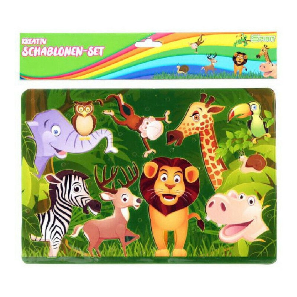 Spirit Malschablone Zeichenschablone Kinder Schablone Zeichen Vorlage Zeichnen Malen