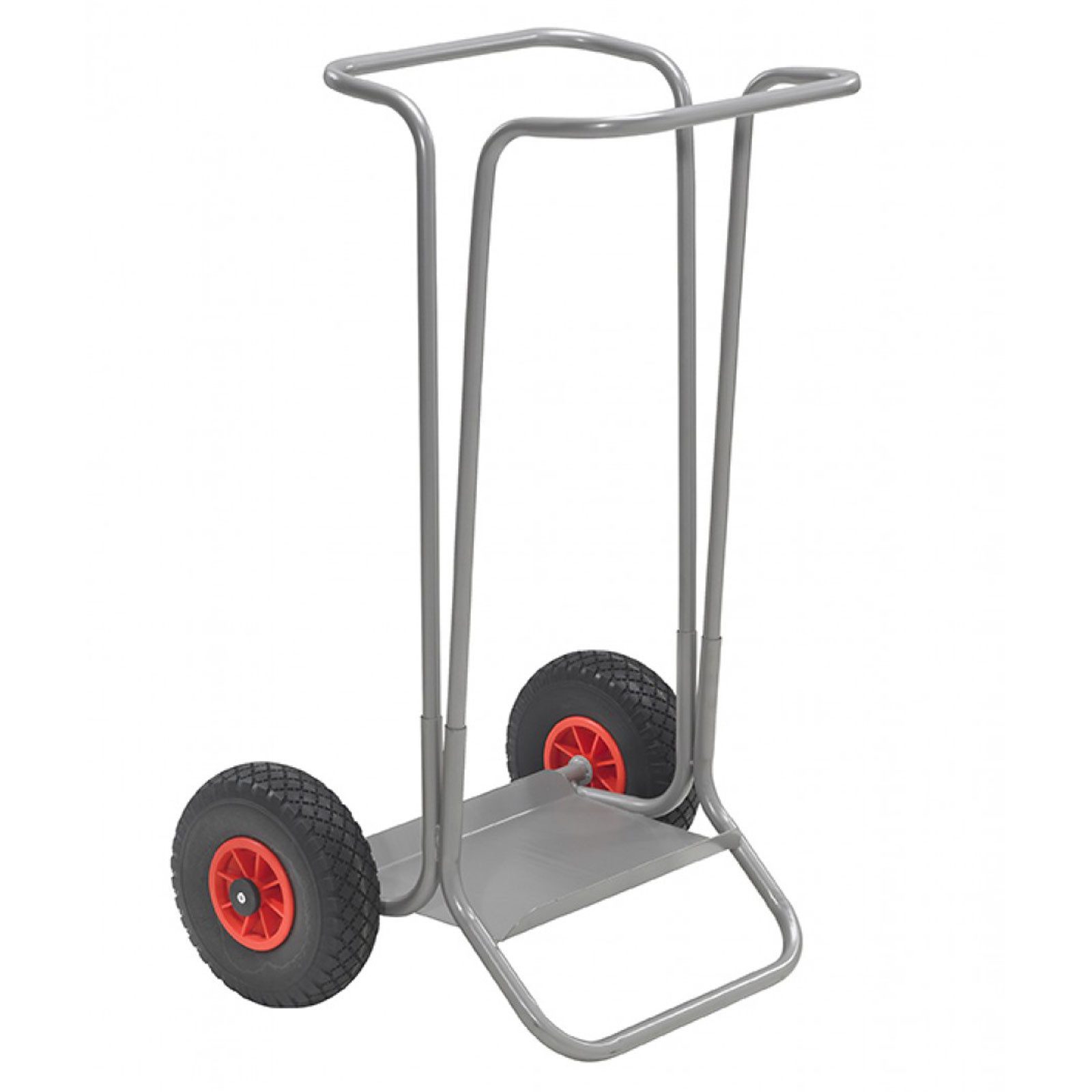 Ravendo Müllsackständer Abfallwagen für Müllsäcke 240 Liter BBT50PUR