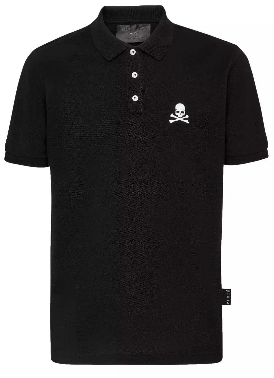 Poloshirt Polo Hemd Totenkopf Slim Fit