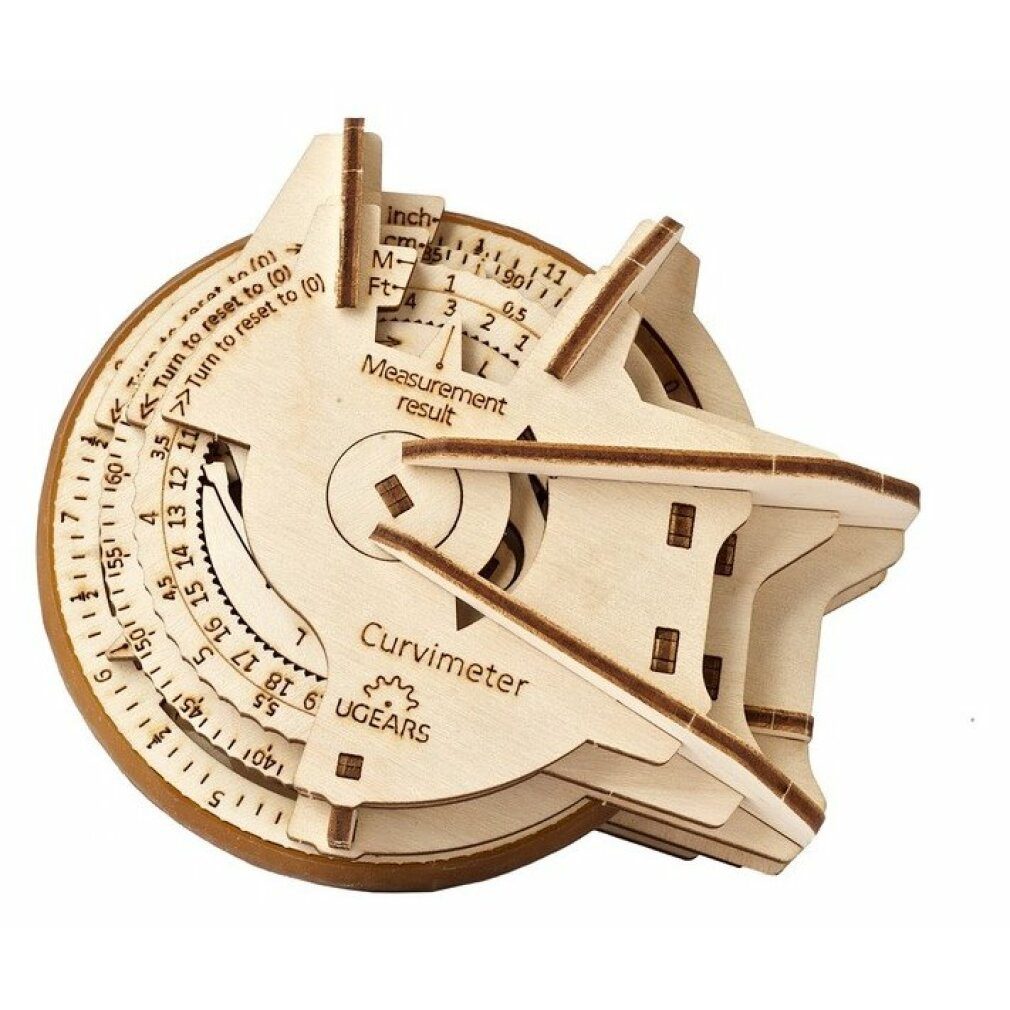 UGEARS 3D-Puzzle 3D-Puzzle STEM LAB Curvimeter 109 Teile, Puzzleteile
