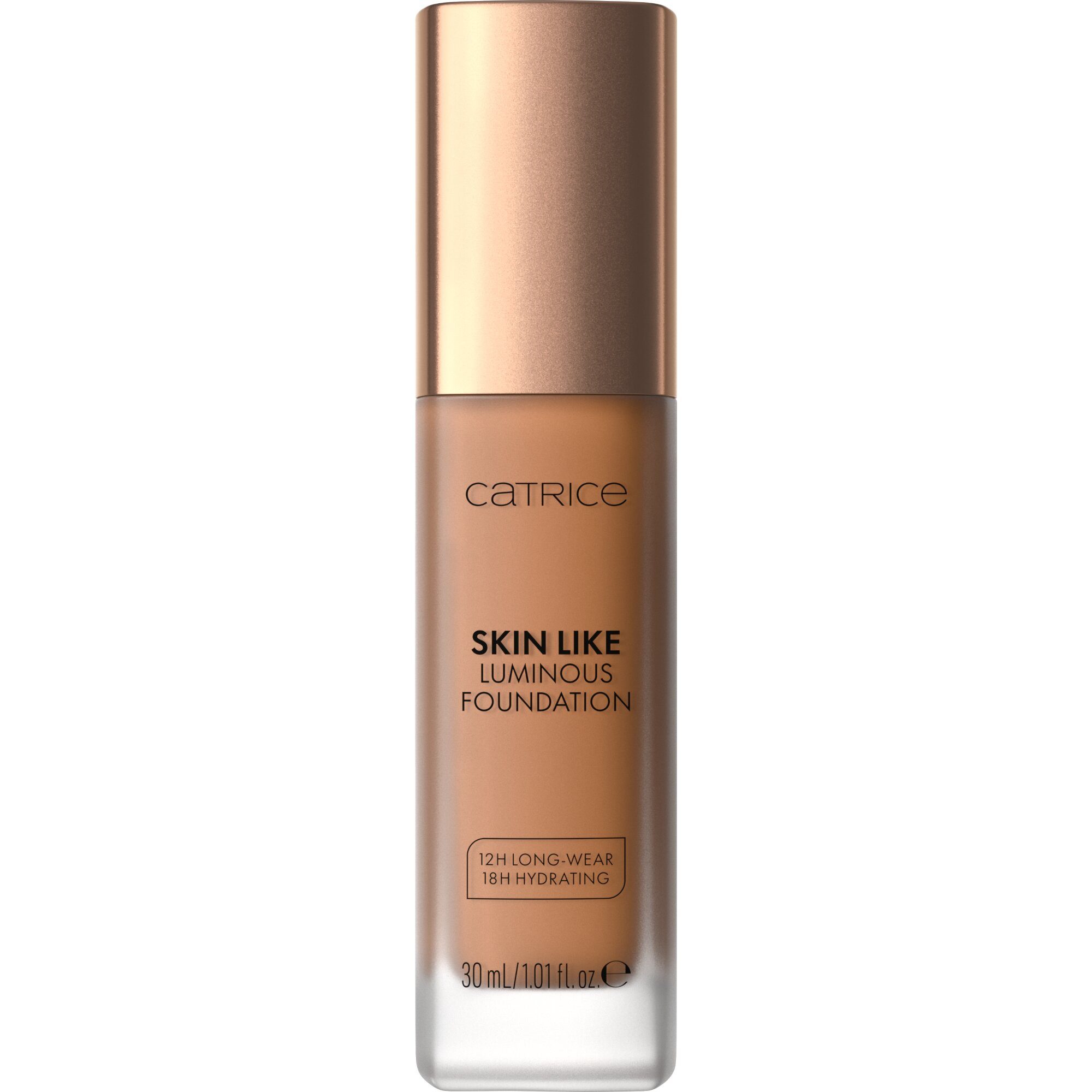 Catrice Foundation SKIN LIKE LUMINOUS FOUNDATION, für ein frisches, natürliches Finish für bis zu 12h