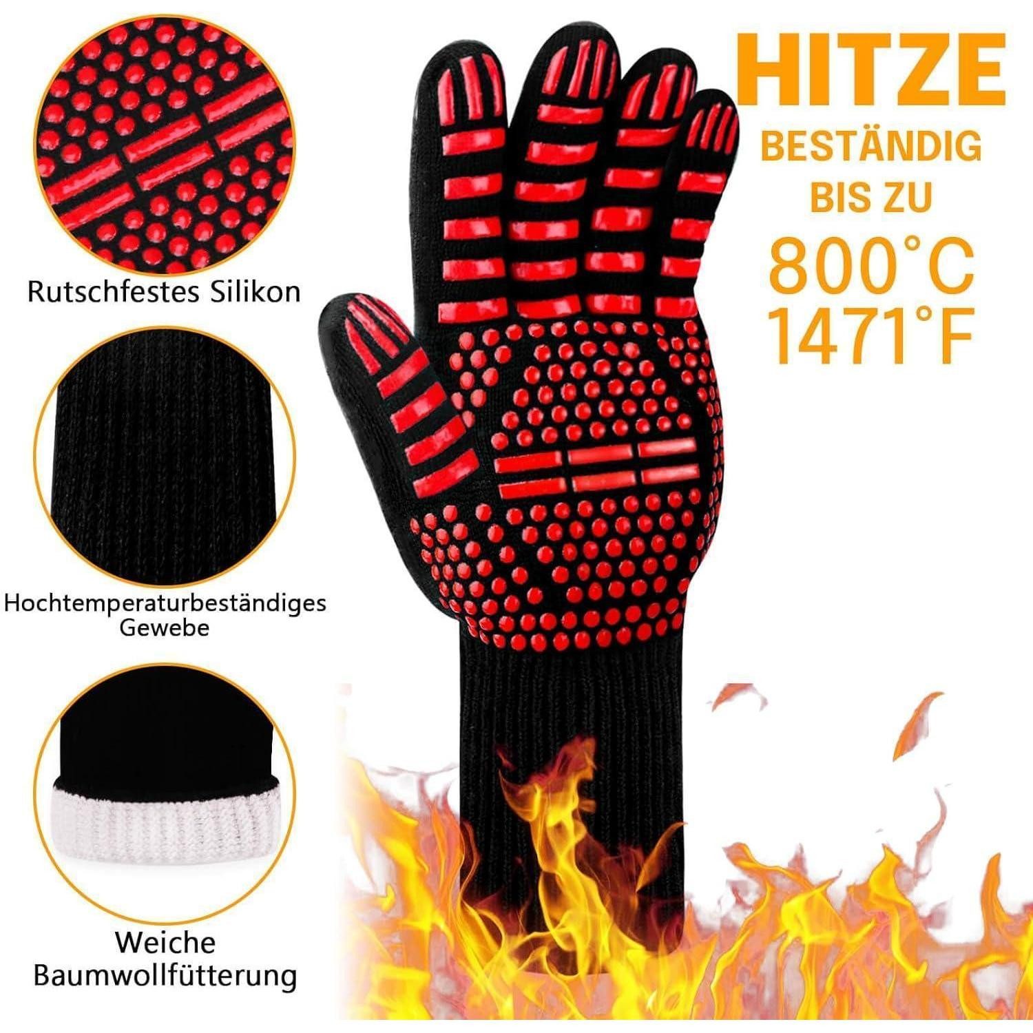LuxusKollektion Kaminofen-Erweiterungssegmet Grillhandschuhe Hitzebeständig günstig online kaufen