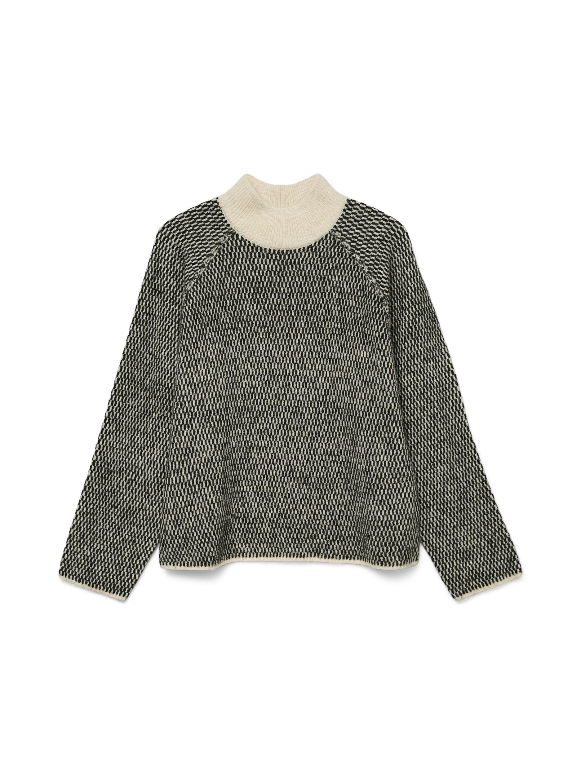 Vero Moda Strickpullover VMFELIZE LS HIGH NECK PULLOVER BOO