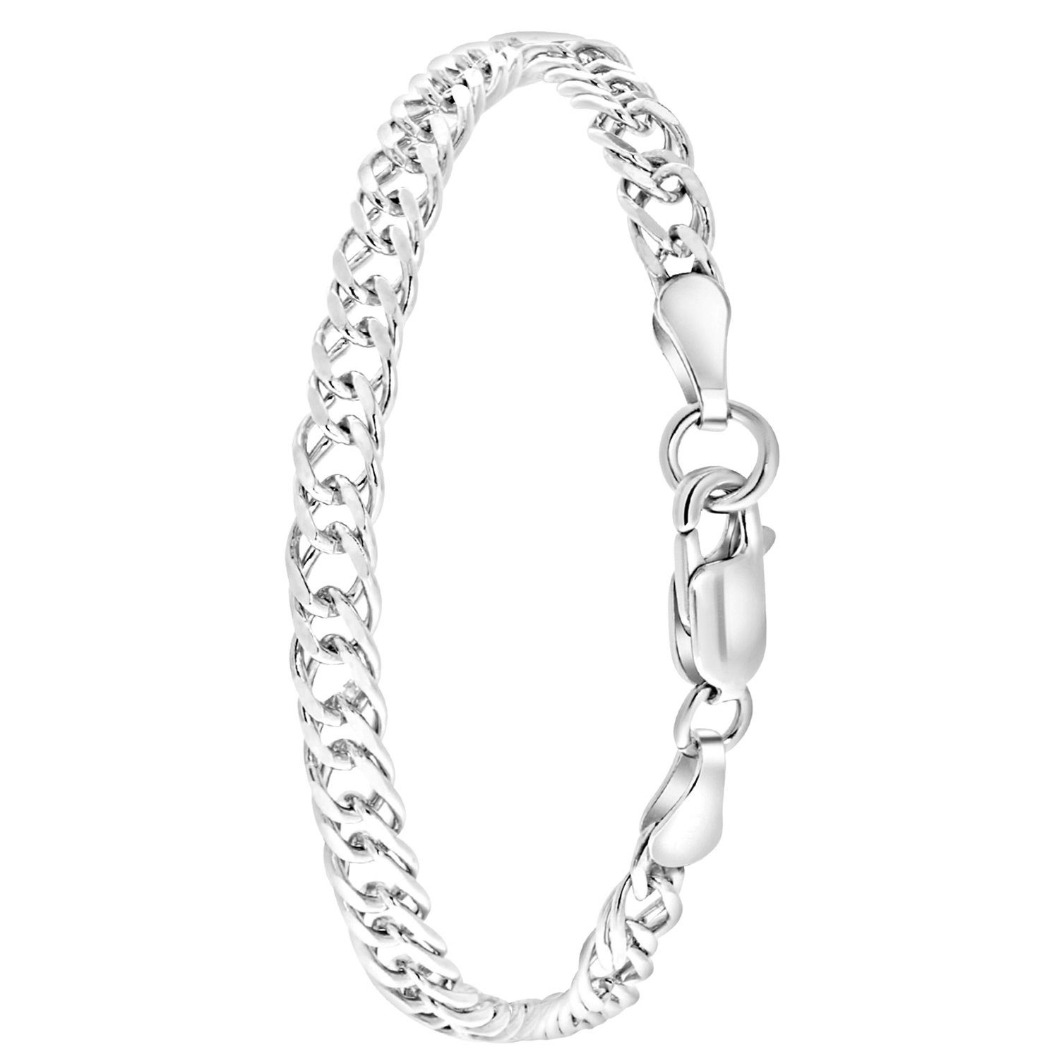 LUCARDI Gliederarmband Armband - 925 Silber - Silber - Kinder