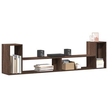 vidaXL TV-Schrank TV-Schränke 2 Stk. Braun Eiche-Optik 100x30x50 cm Holzwerkstoff (1-St)