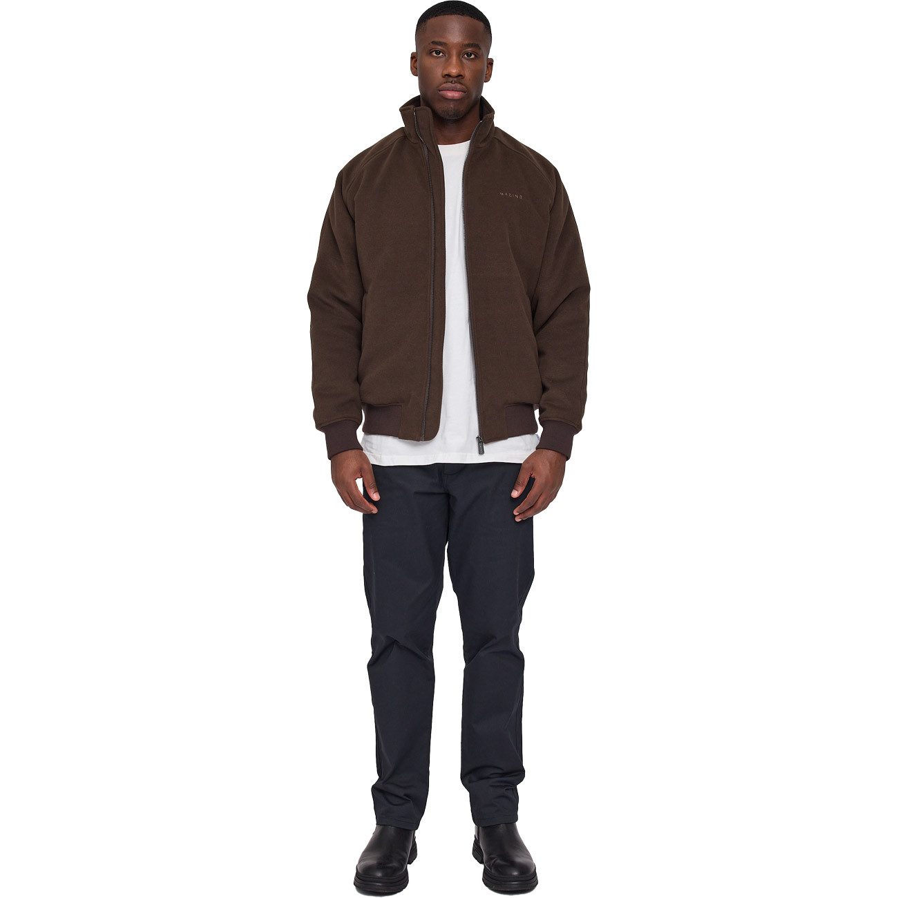 MAZINE Windbreaker Vegan Wool Blouson Vegan Wool Blouson