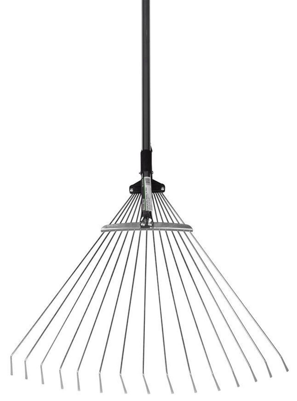 Gartenrechen Laubharke R120 mit teleskopischer Griff