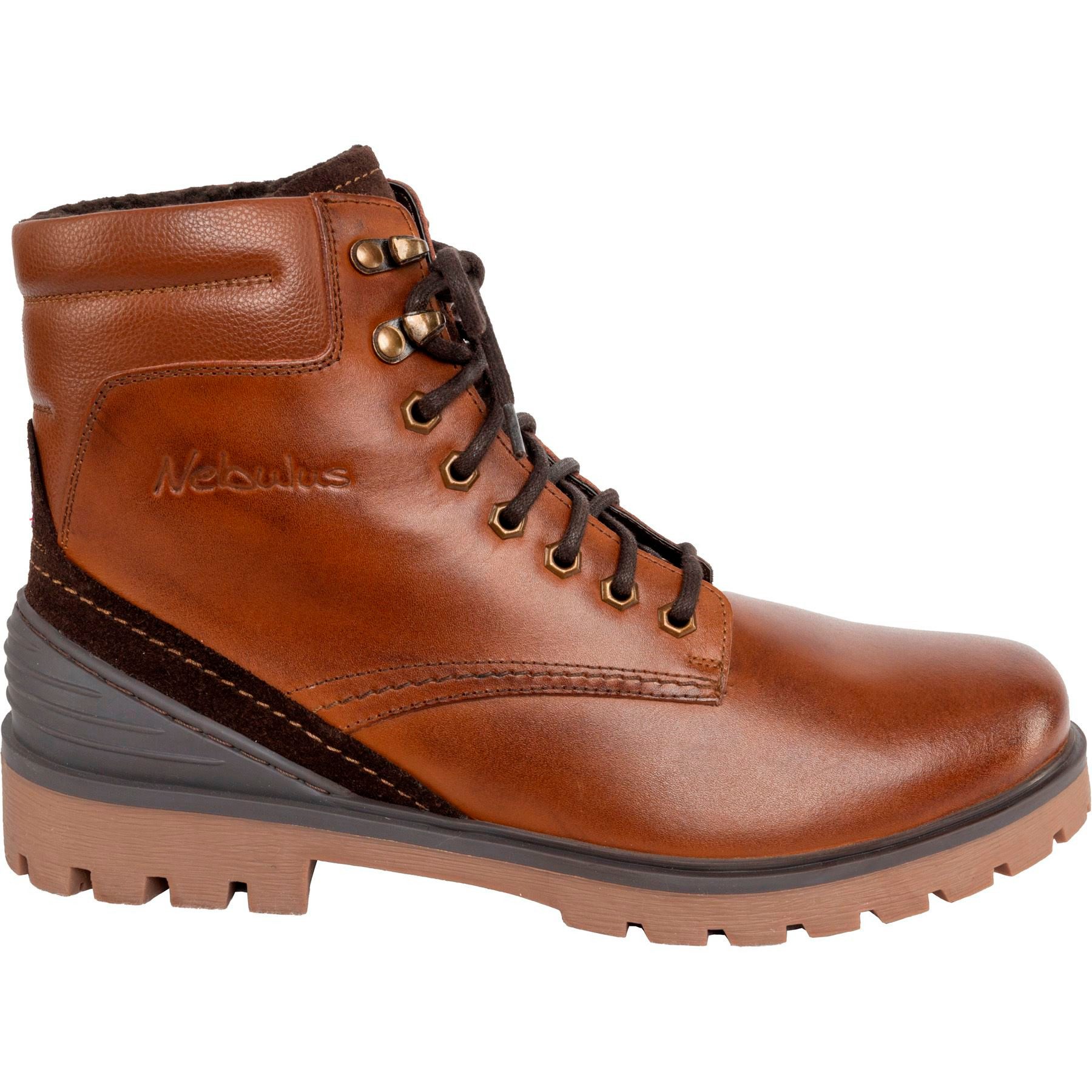 Nebulus NORDAS, P6030 - Herren, hellbraun, 45 Winterstiefel