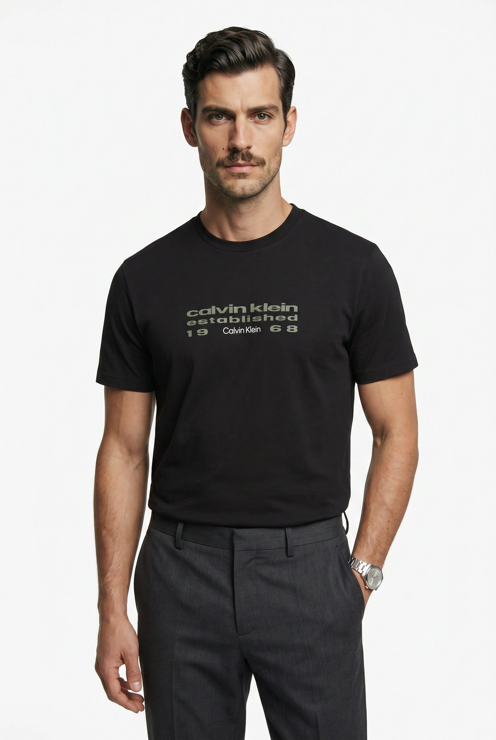 Calvin Klein Jeans T-Shirt CALVIN KLEIN FUTUR Regular fit mit Rundhalsausschnitt