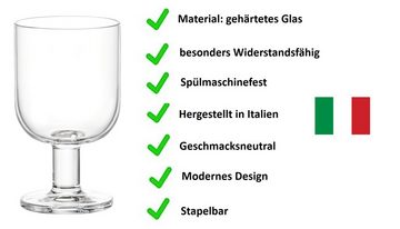 Emilja Cocktailglas Cocktailglas Hosteria Goblet 345ml - 6 Stück - Weinglas, 6teilig