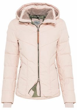 camel active Steppjacke mit abnehmbarer Kapuze