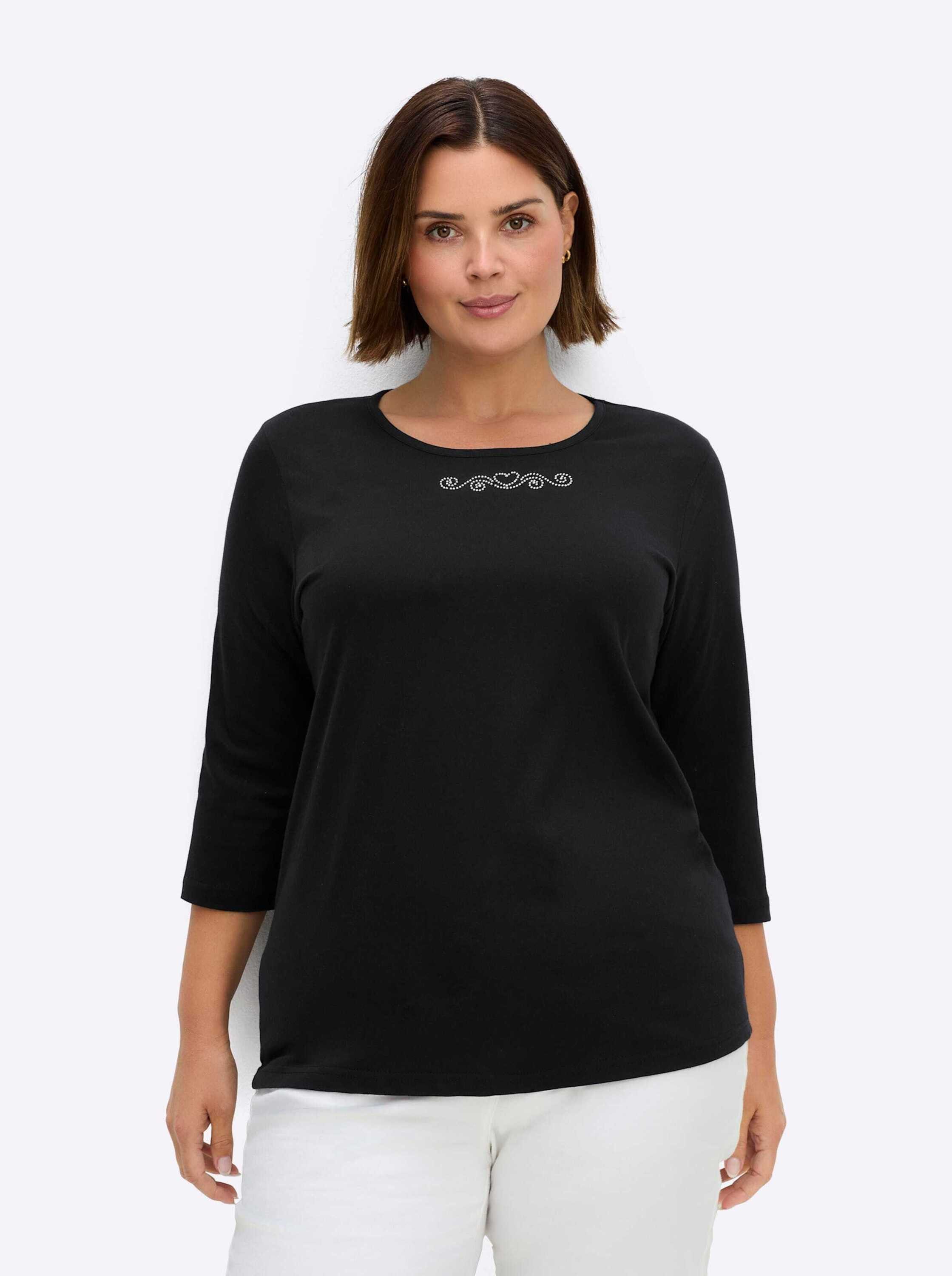 Sieh an! T-Shirt 3/4-Arm-Shirt 3/4-Arm günstig online kaufen