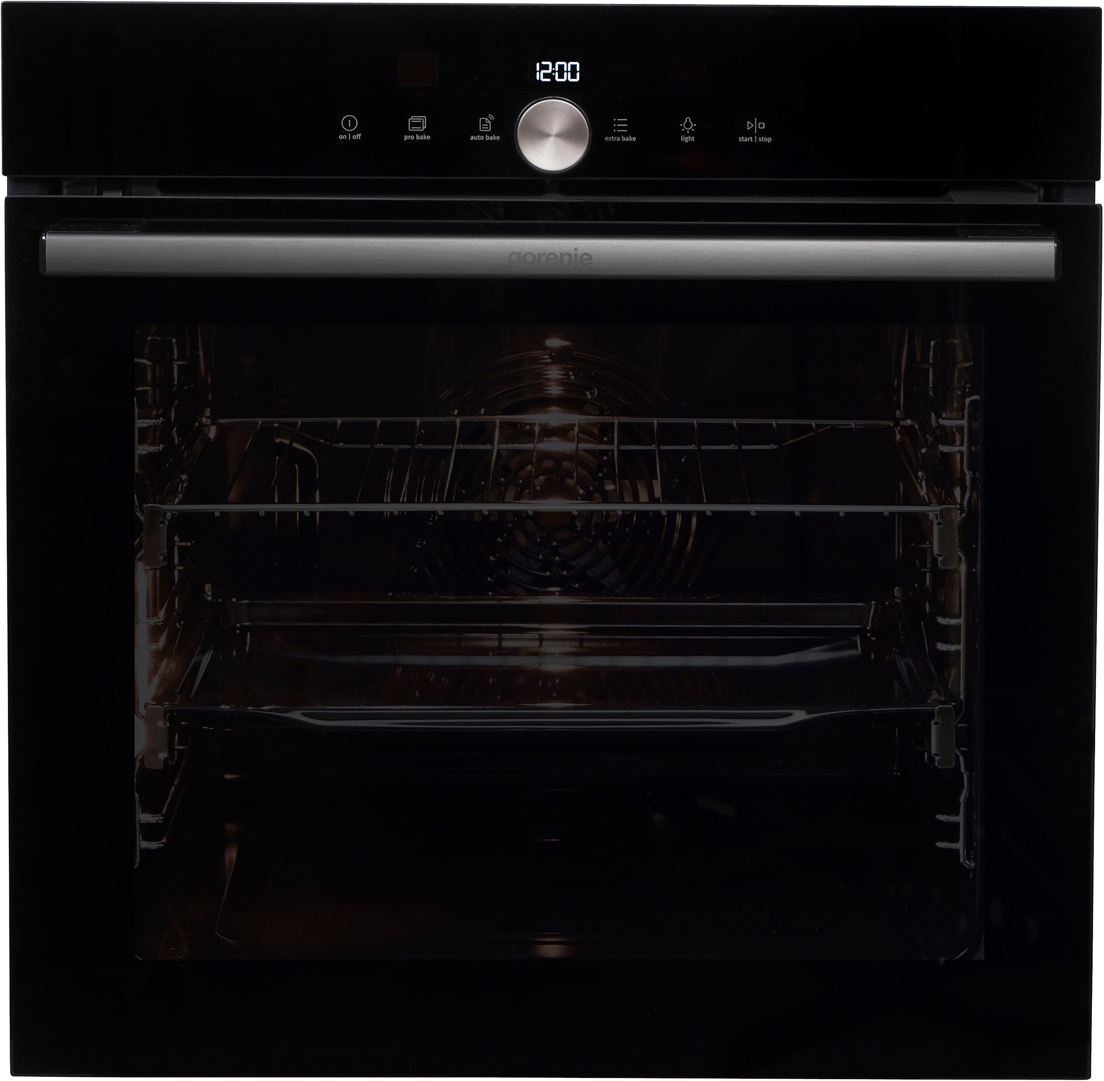 GORENJE Pyrolyse Backofen BPS 6747 A09DBGOT, mit 2-fach-Teleskopauszug, Pyrolyse-Selbstreinigung, Pyrolyse: Selbstreinigung durch hohe Hitze ohne Chemie