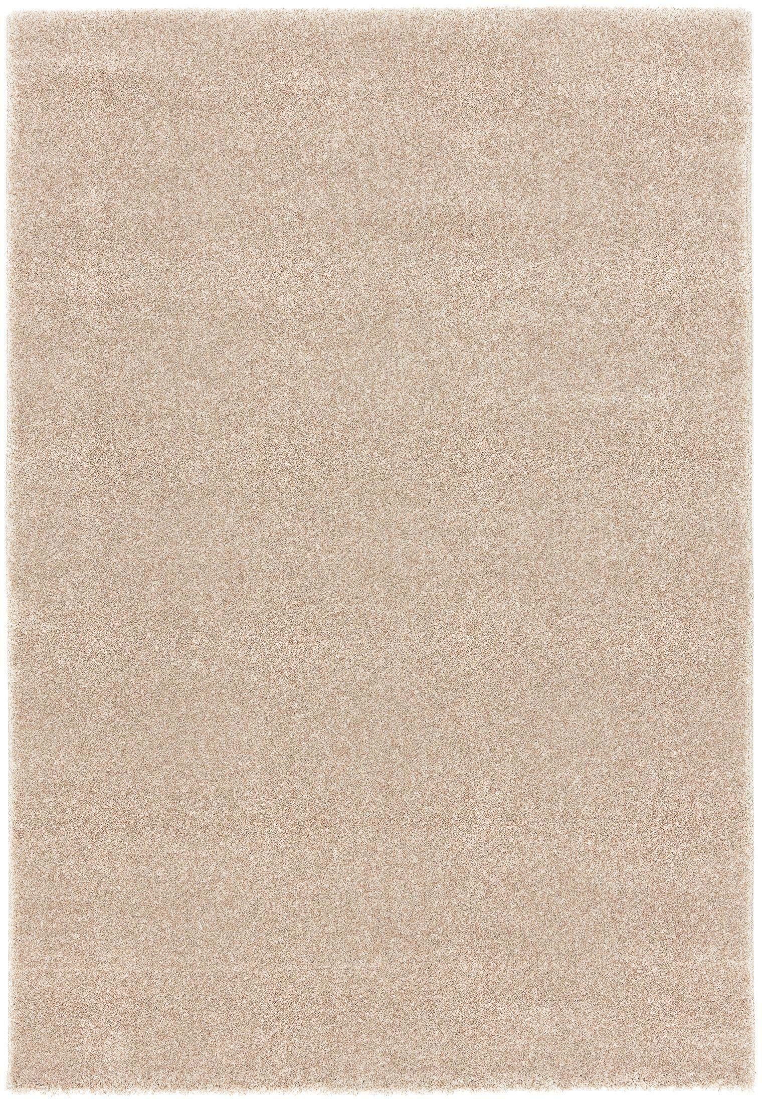 ASTRA Hochflor-Teppich Hochflor Samoa einfarbig braun günstig online kaufen
