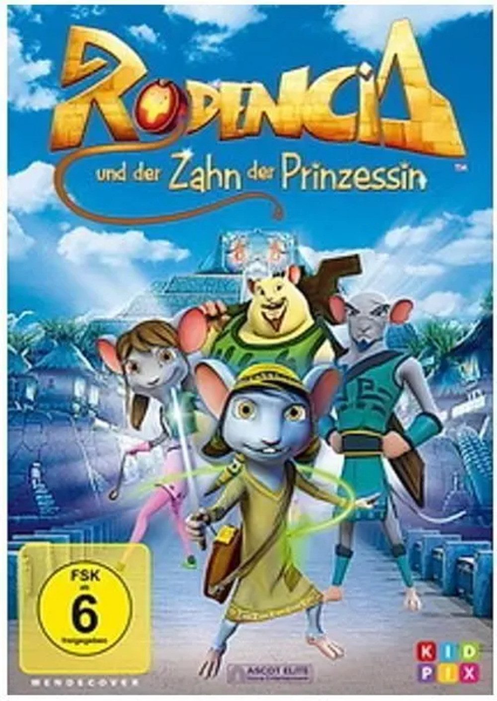 DVD Rodencia und der Zahn der Prinzessin, 1 DVD