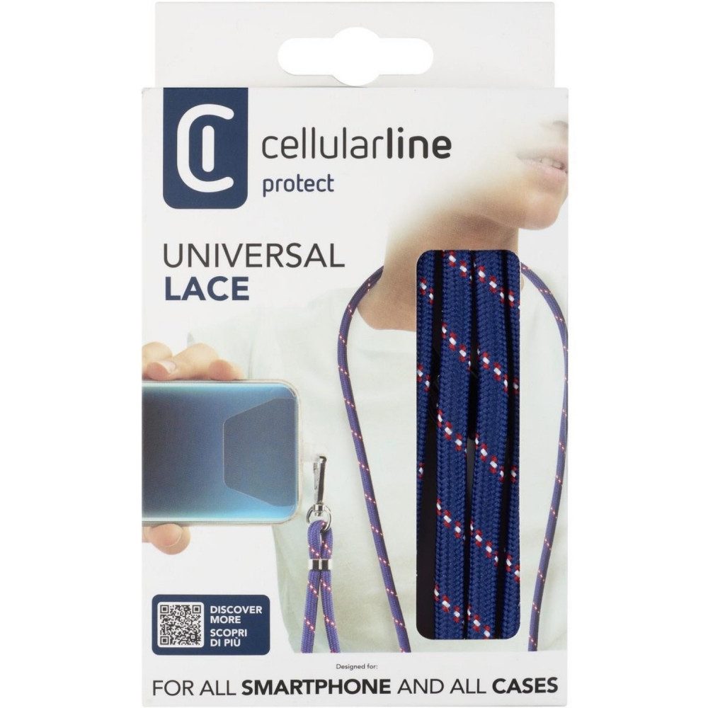 Cellularline Handykette - Lace Universal - blau