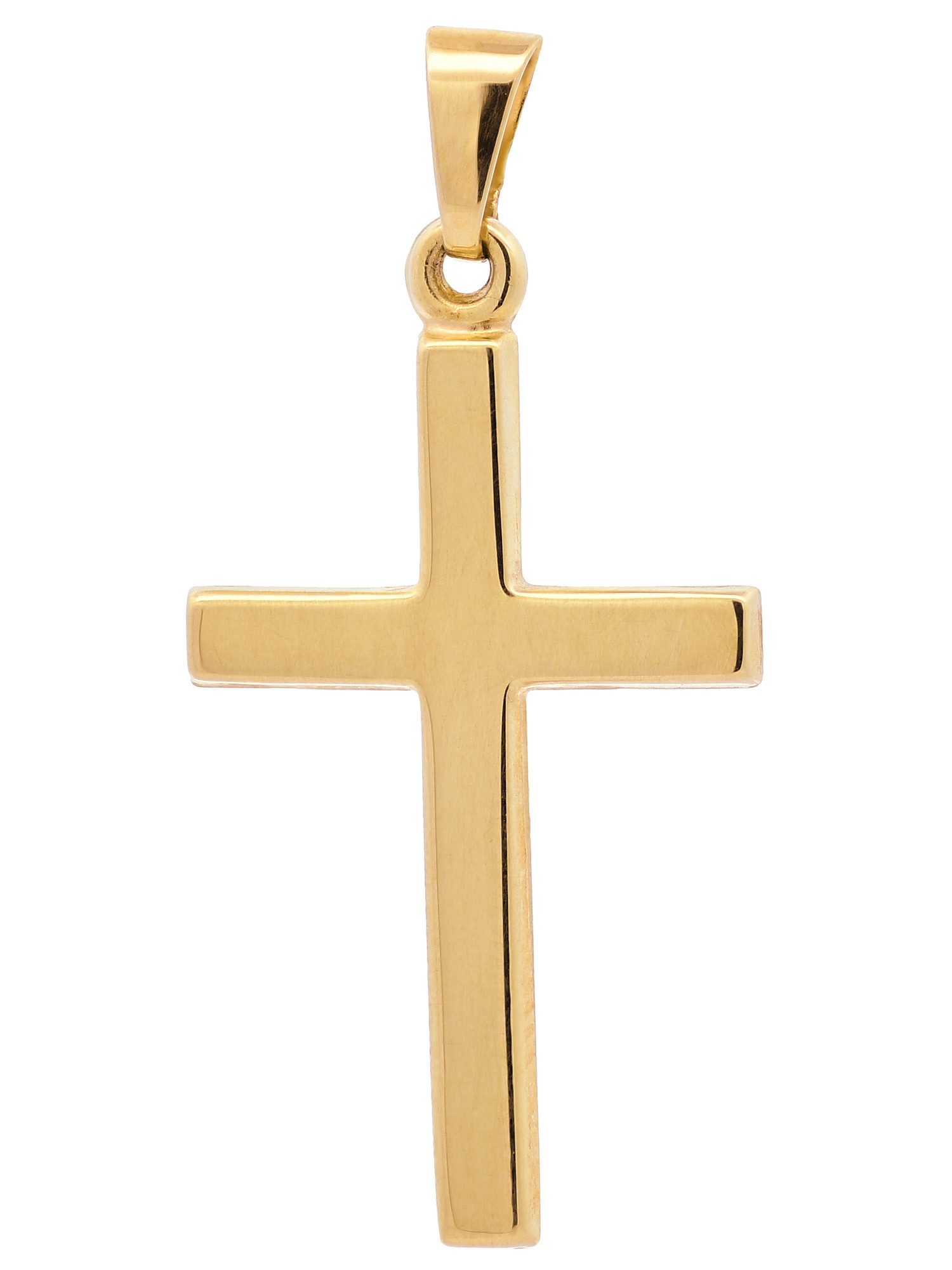 HOPLO Kreuzanhänger Kettenanhänger Gold Anhänger Kreuz günstig online kaufen