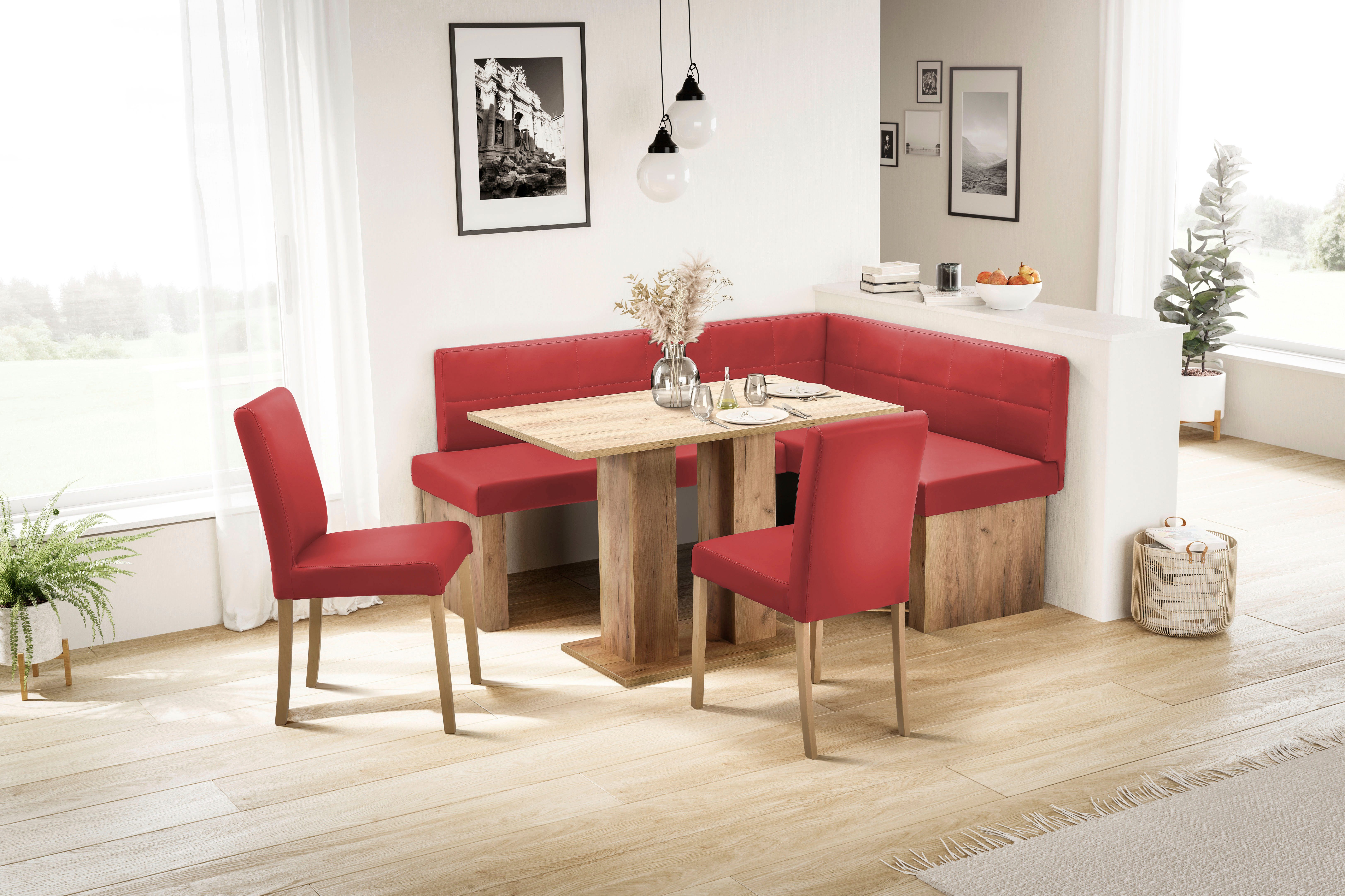 massivline&more Eckbank Anna 2, Breite 169 cm