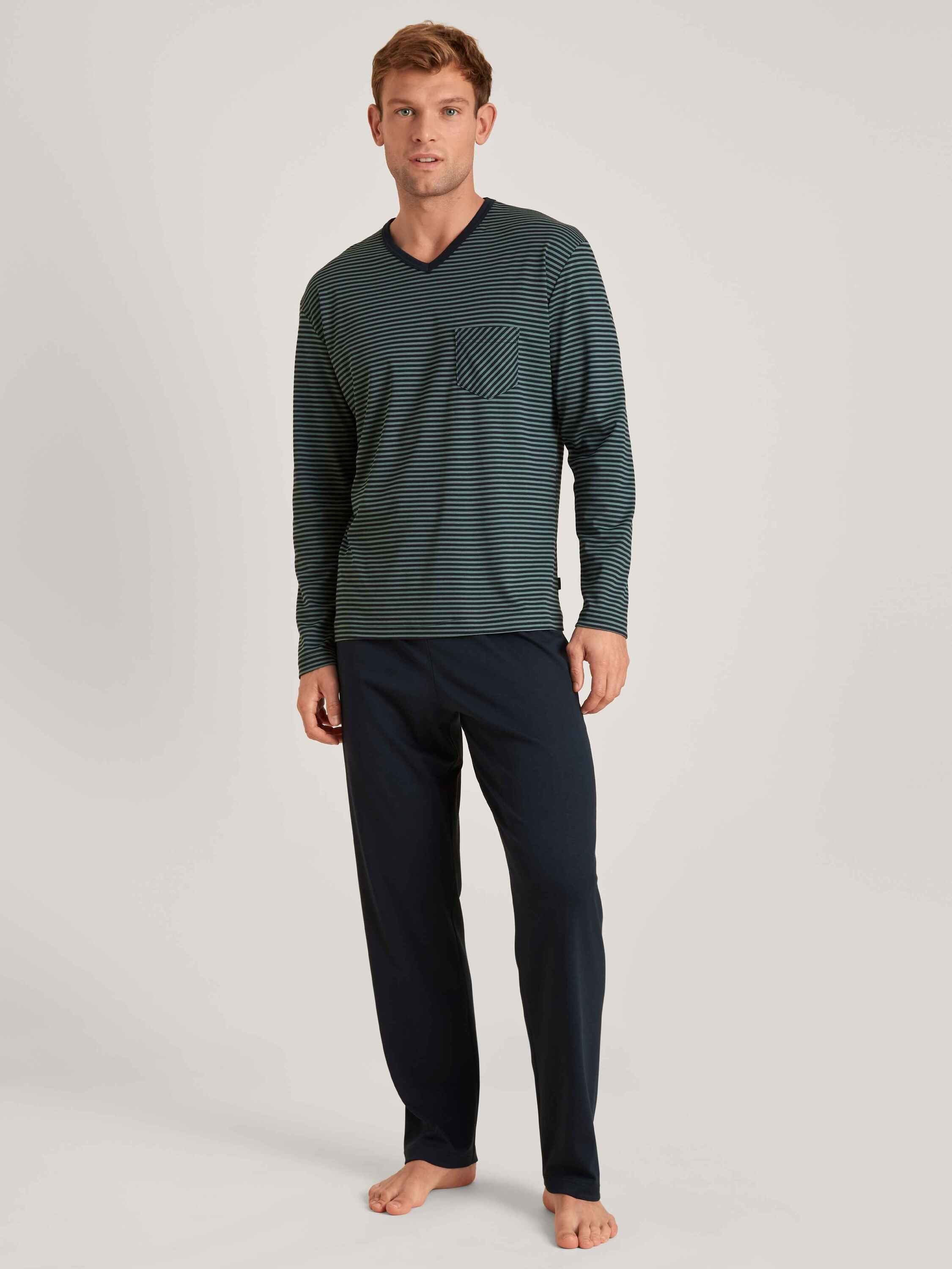 Lange Baumwolle Herren Pyjamas online kaufen | OTTO | Pyjamas