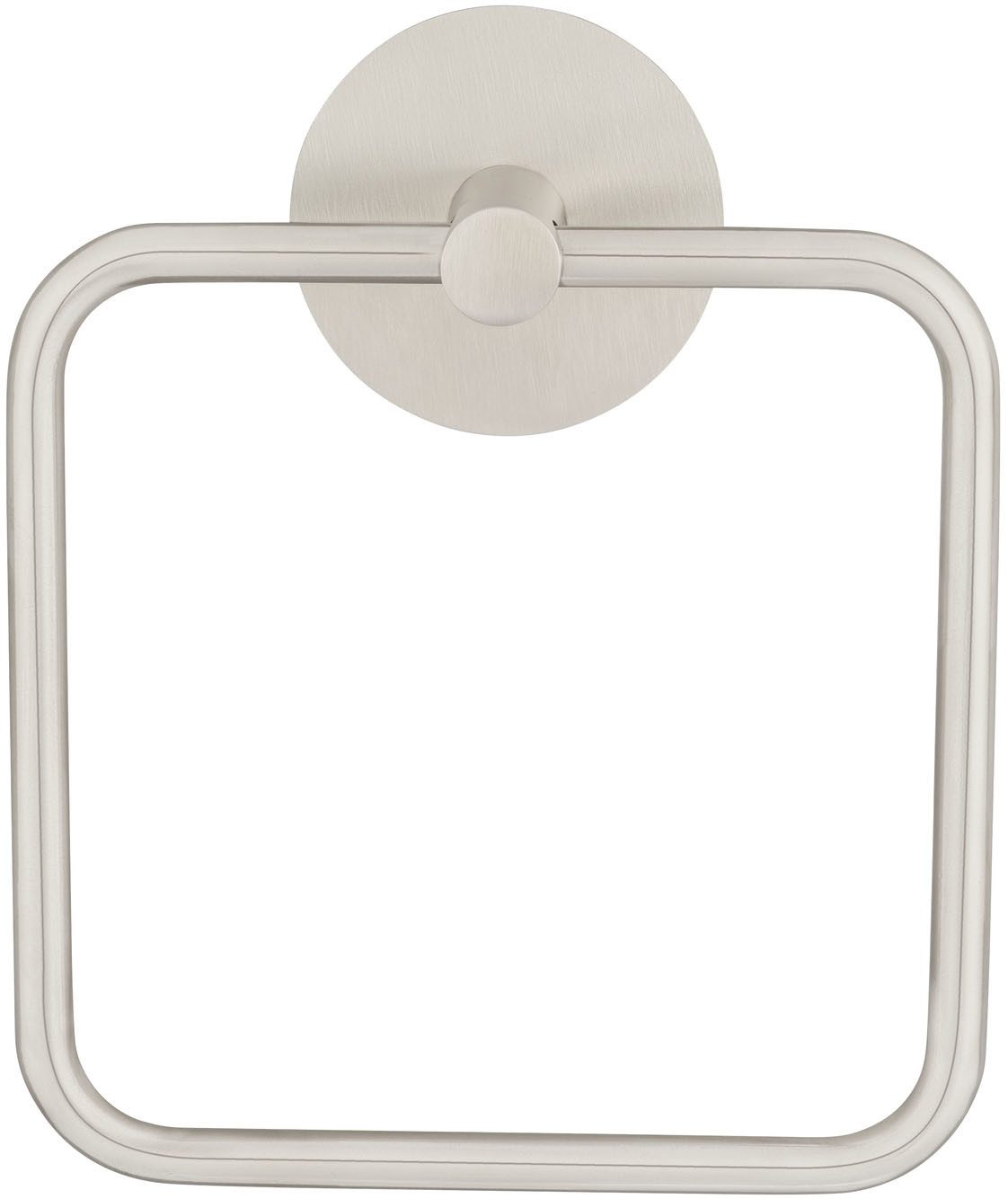 SCHÖNER WOHNEN-Kollektion Handtuchring »Meleto«, Handtuchhalter aus rostfreiem Edelstahl, zum Kleben oder Bohren