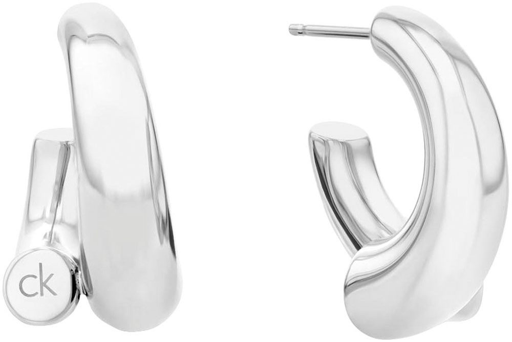 Calvin Klein Paar Серьги-кольца CK SPIRAL, 35000764, 35000765
