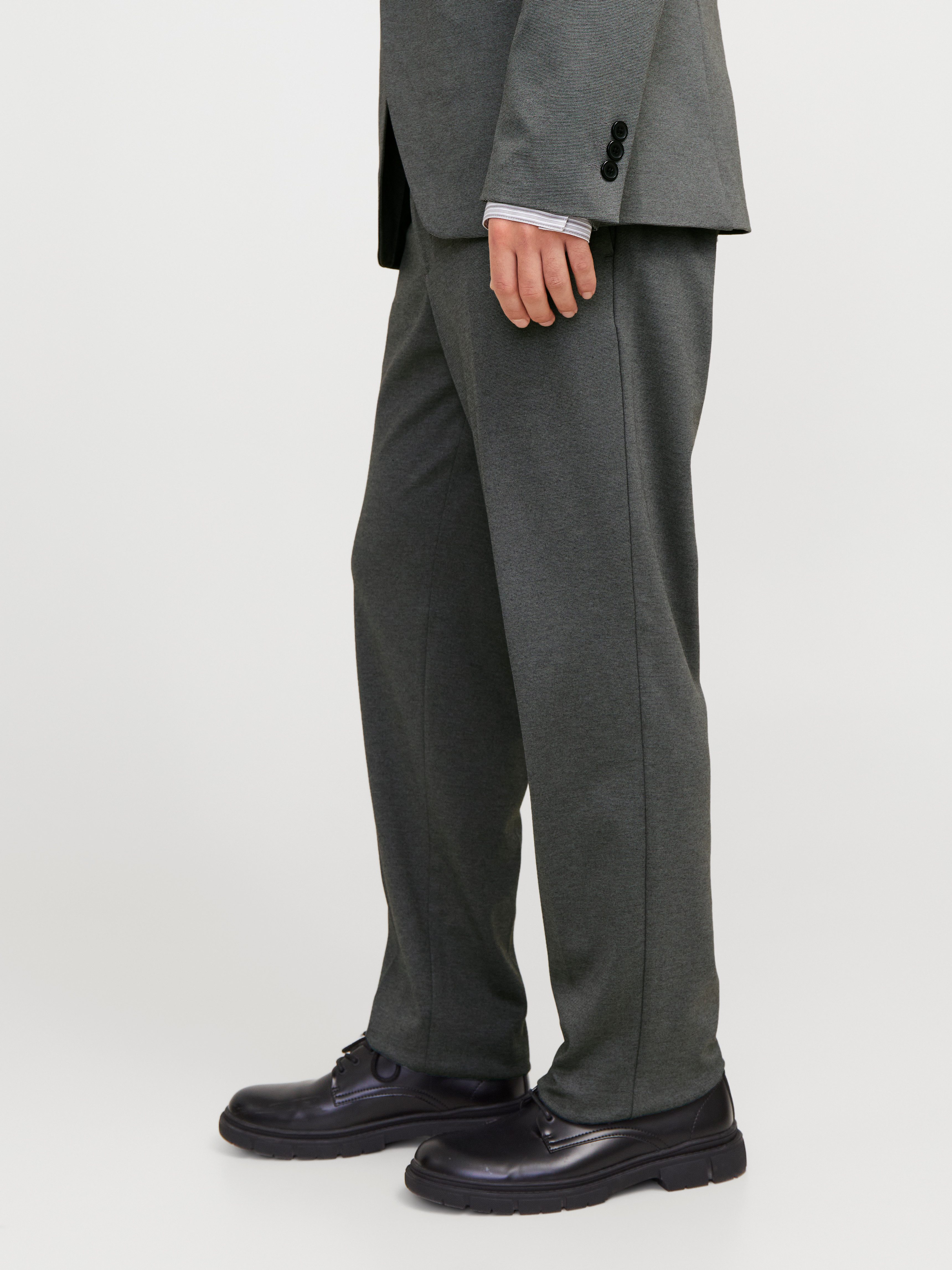 Jack & Jones Anzughose JPRJAXON Businesshose mit mittlerer Bundhöhe unifarb günstig online kaufen