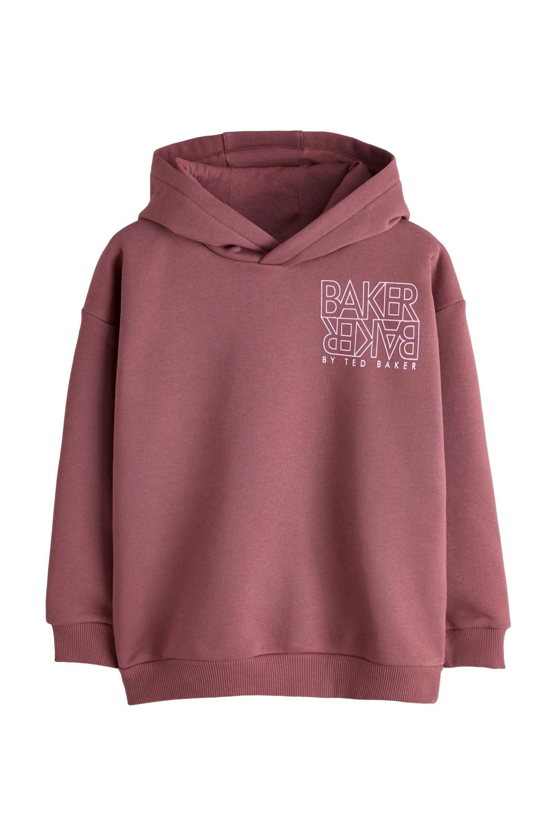 Kapuzenpullover Baker by Ted Baker Oversized-Hoodie mit Grafik