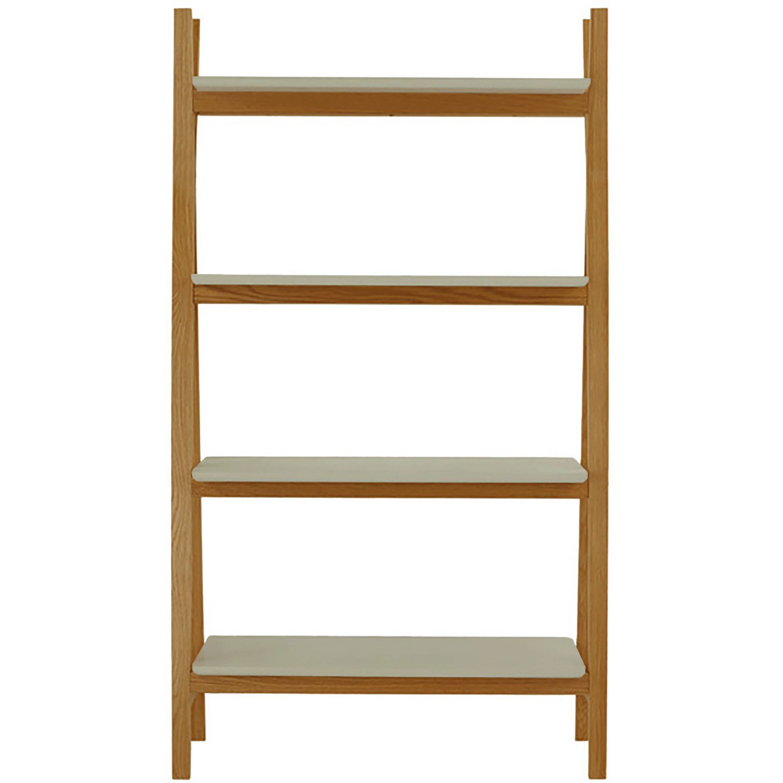 loft24 Leiterregal Annette, Standregal, Bücherregal im Skandinavischen Design, 179 cm hoch