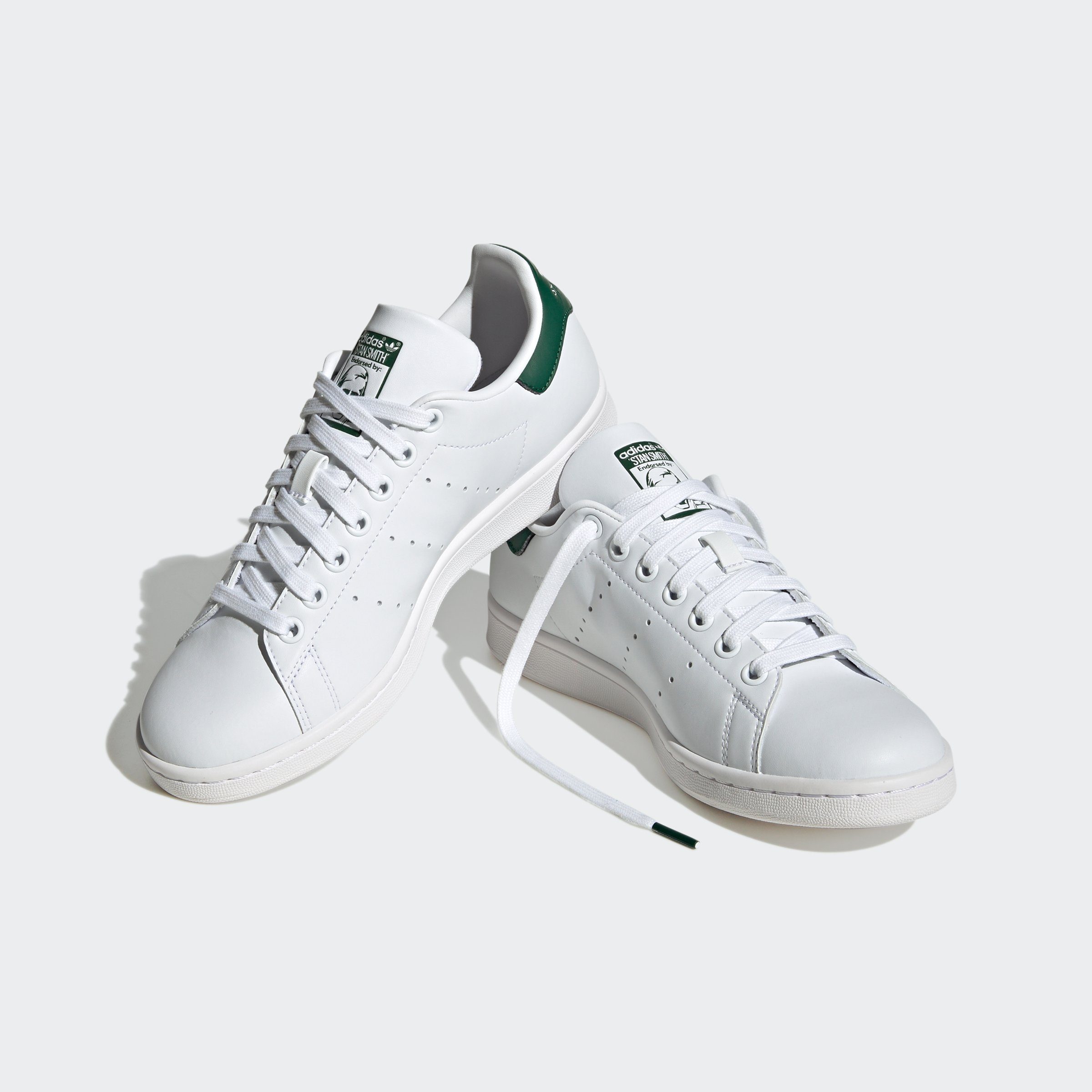 adidas Originals STAN SMITH Sneaker Cloud White / Cloud White / Dark Green