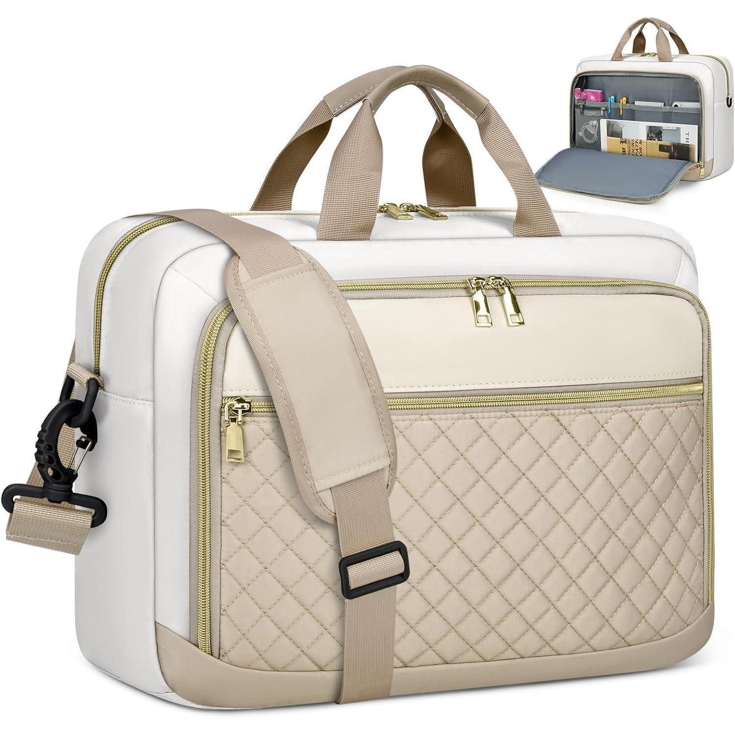 LuxusKollektion Laptoptasche Laptoptasche 17,3 Zoll Damen Business Aktentasche Notebook