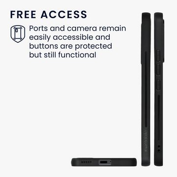 kwmobile Handyhülle Hülle für Xiaomi 12 Lite 5G, Holz Handy Schutzcase - Handy Case Schutzhülle - Smartphone Cover