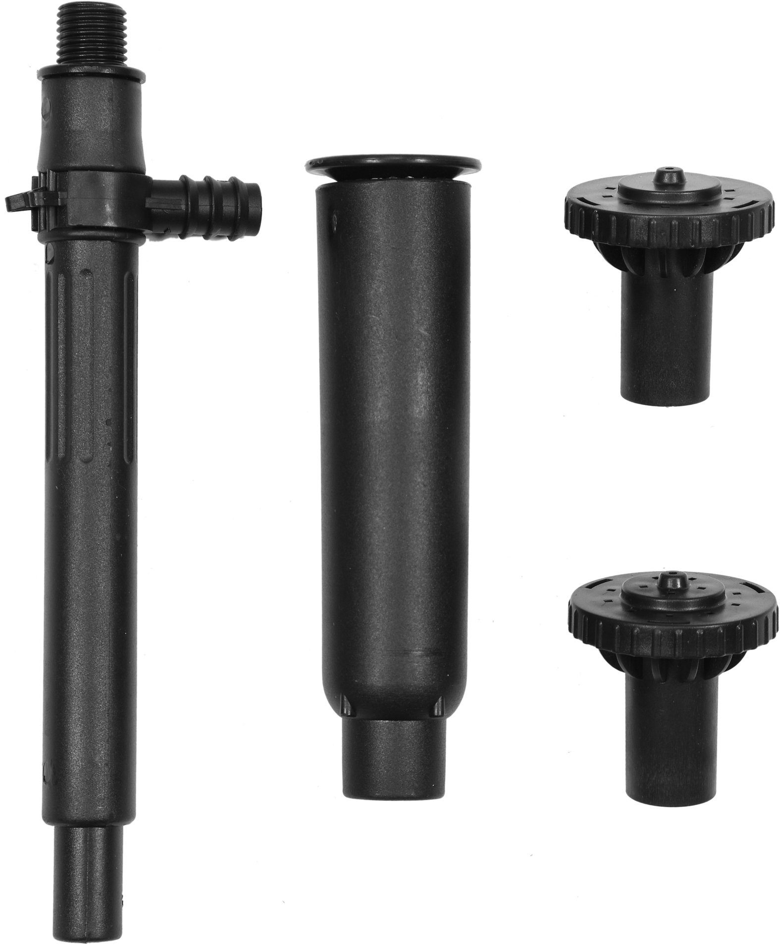 Flo Gartenpumpe Fontänenpumpe 8W mit Filter und 3 Düsen (0,75, 0,75)