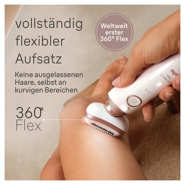 Braun Epilierer Silk-épil 9-030 3D SensoSmartTM - Rose Titan