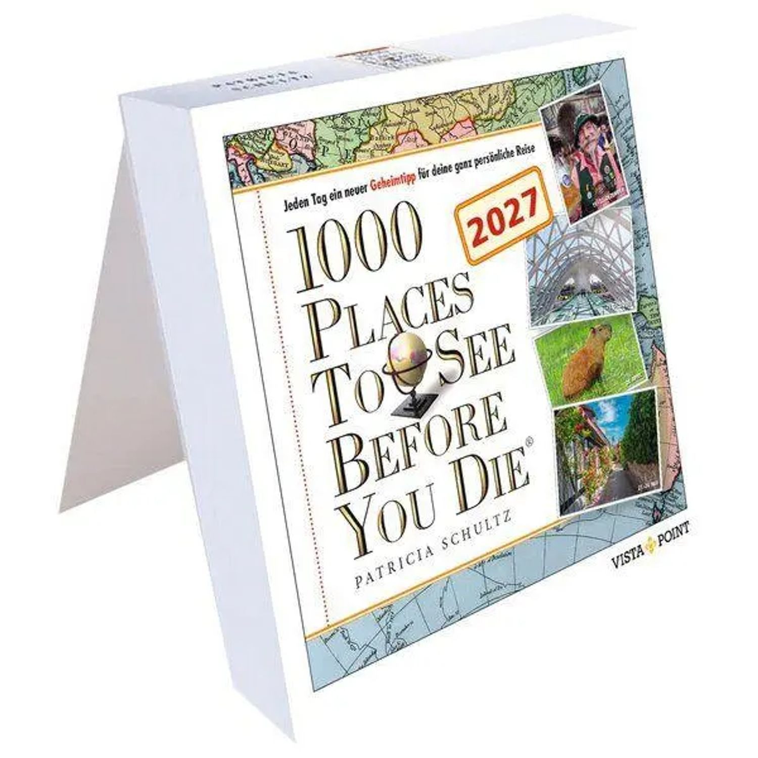 Vista Wandkalender 1000 Places to see before you die Kalender 2027 - In 365 Tagen um...