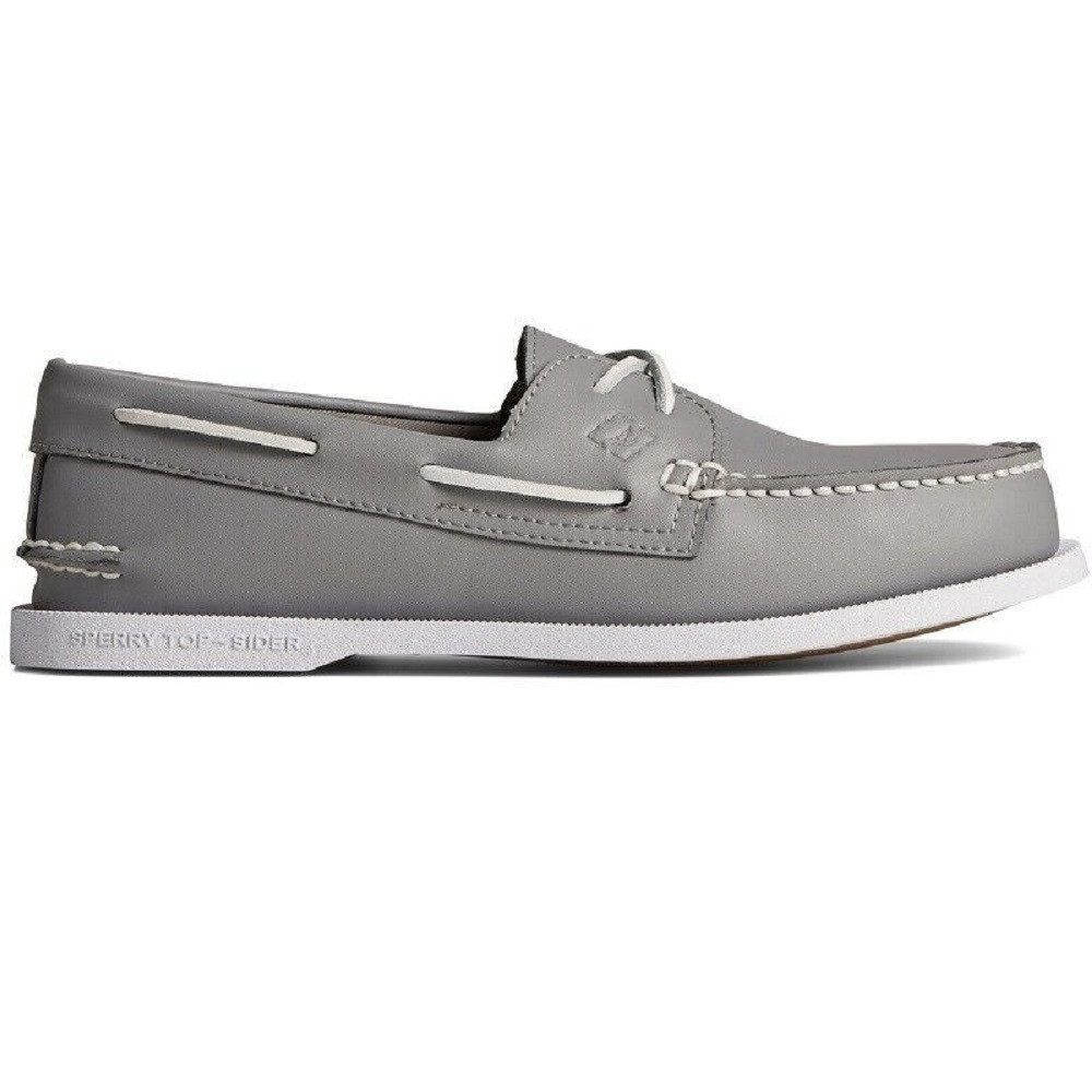 Authentic Original 2-Eye Herren Leder Halbschuhe Bootschuhe STS24374 Mokassin