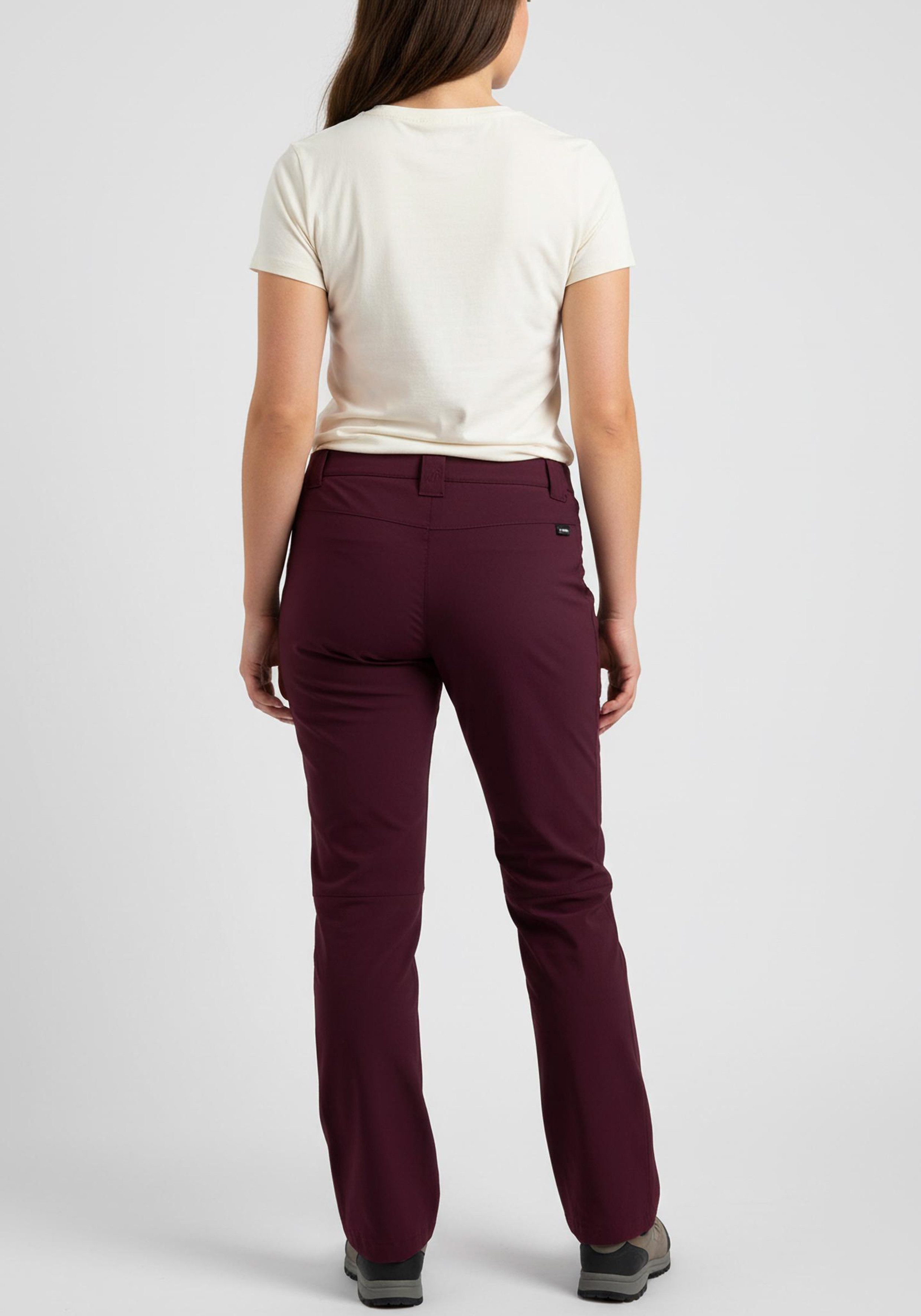 Maier Sports Outdoorhose DA-HOSE LINING EL. LULAKA WINTER mit vier Reißverschlusstaschen, aus 4-Wege-Stretchmaterial