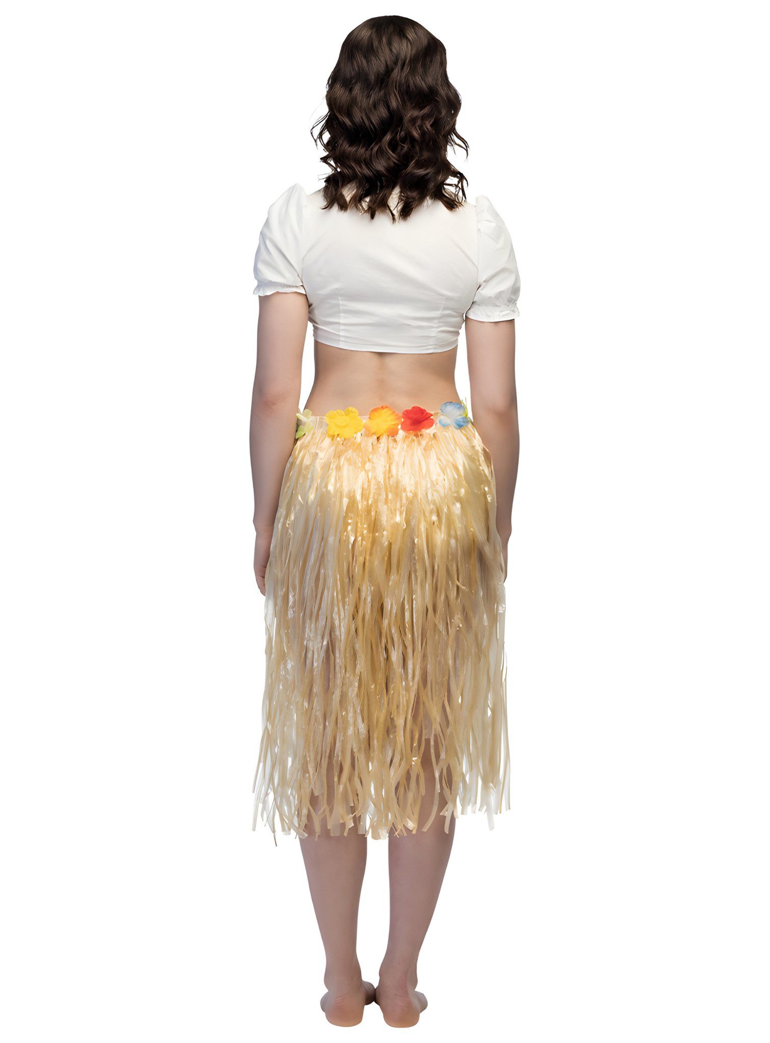 Boland Hawaii-Kostüm Hula-Rock uni