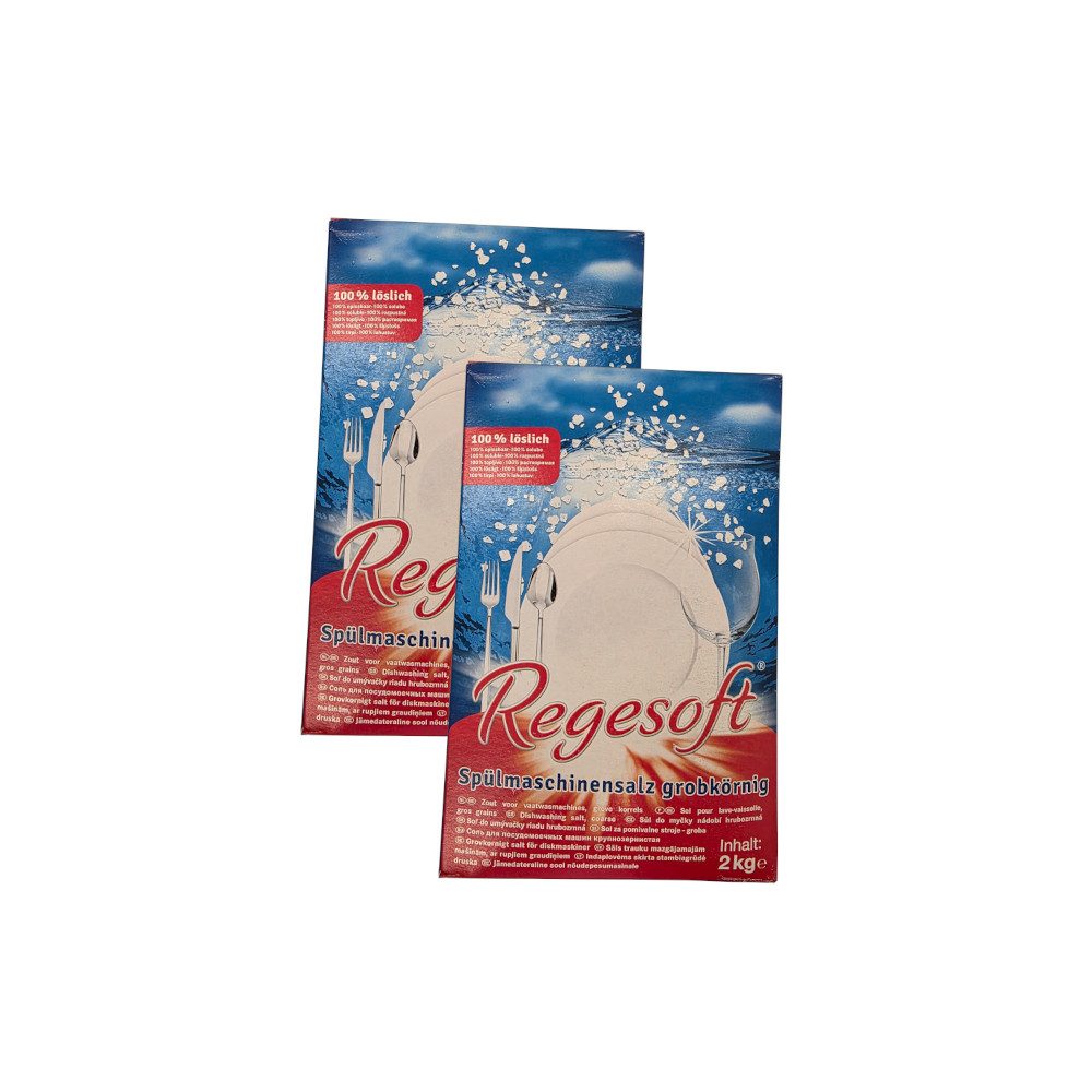 K+S Regesoft grob 2x2 kg Regeneriersalz Spezialsalz Spülmaschinensalz Regeneriersalz