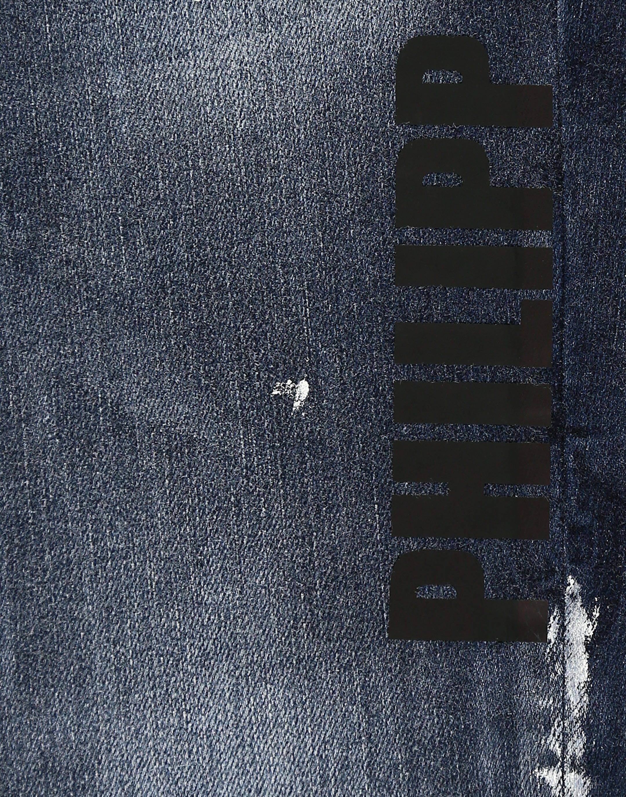 PHILIPP PLEIN 7/8-Hose Regular-Fit-Jeans