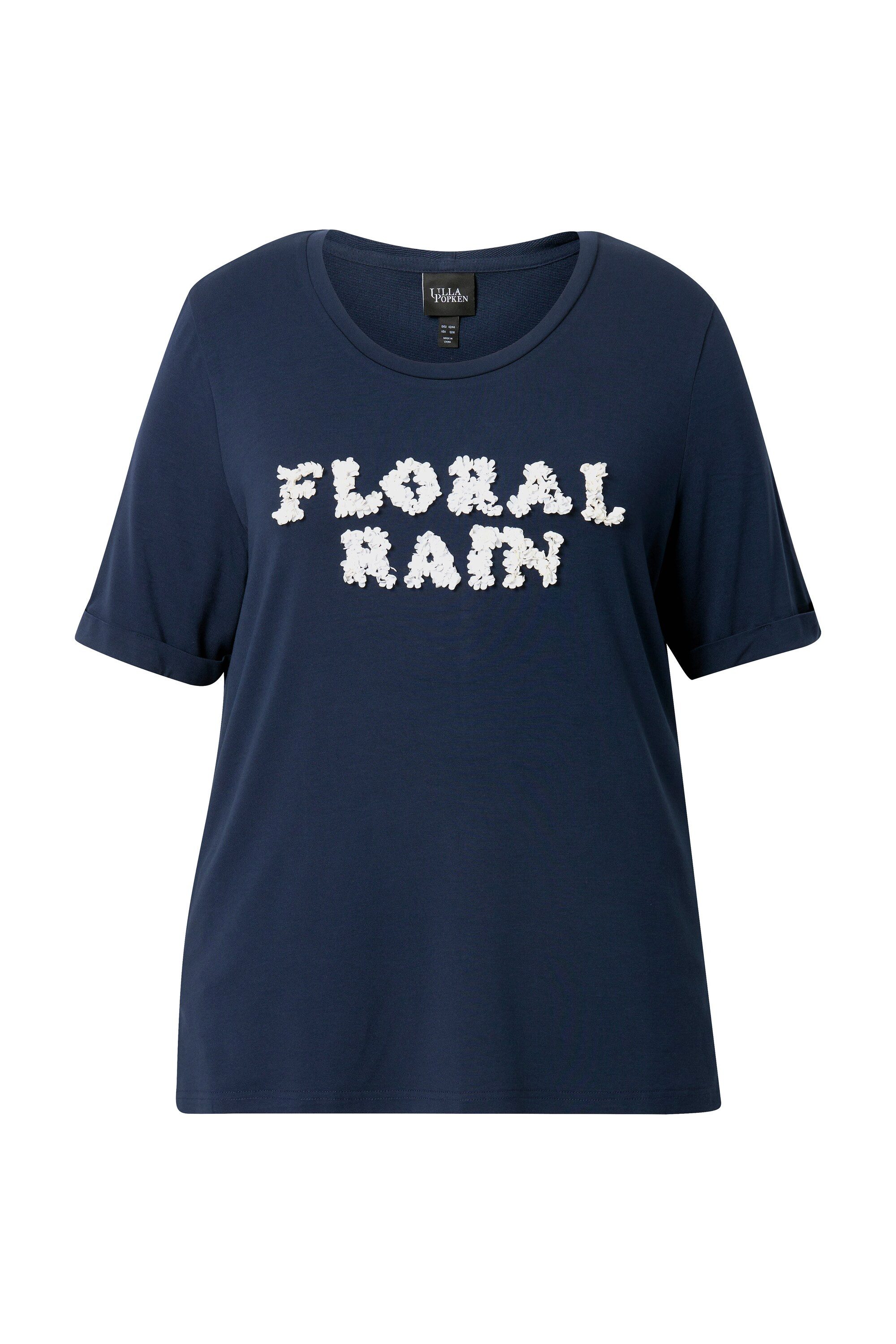 Ulla Popken T-Shirt T-Shirt 3D Floral günstig online kaufen