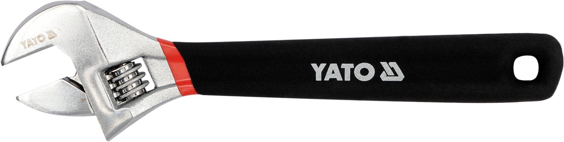 Yato Bit-Schraubendreher Verstellbarer Schraubenschlüssel 375 mm, CrV-Stahl, Gummigriff, (Verstellbarer Schraubenschlüssel 375 mm, CrV-Stahl, Gummigriff, Verstellbarer Schraubenschlüssel 375 mm, CrV-Stahl, Gummigriff)