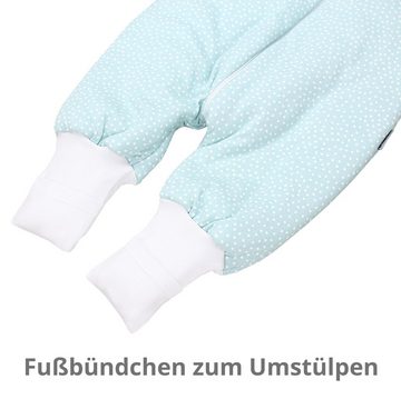 TupTam Babyschlafsack mit Beinen und Füßen OEKO-TEX zertifiziert 2,5 TOG